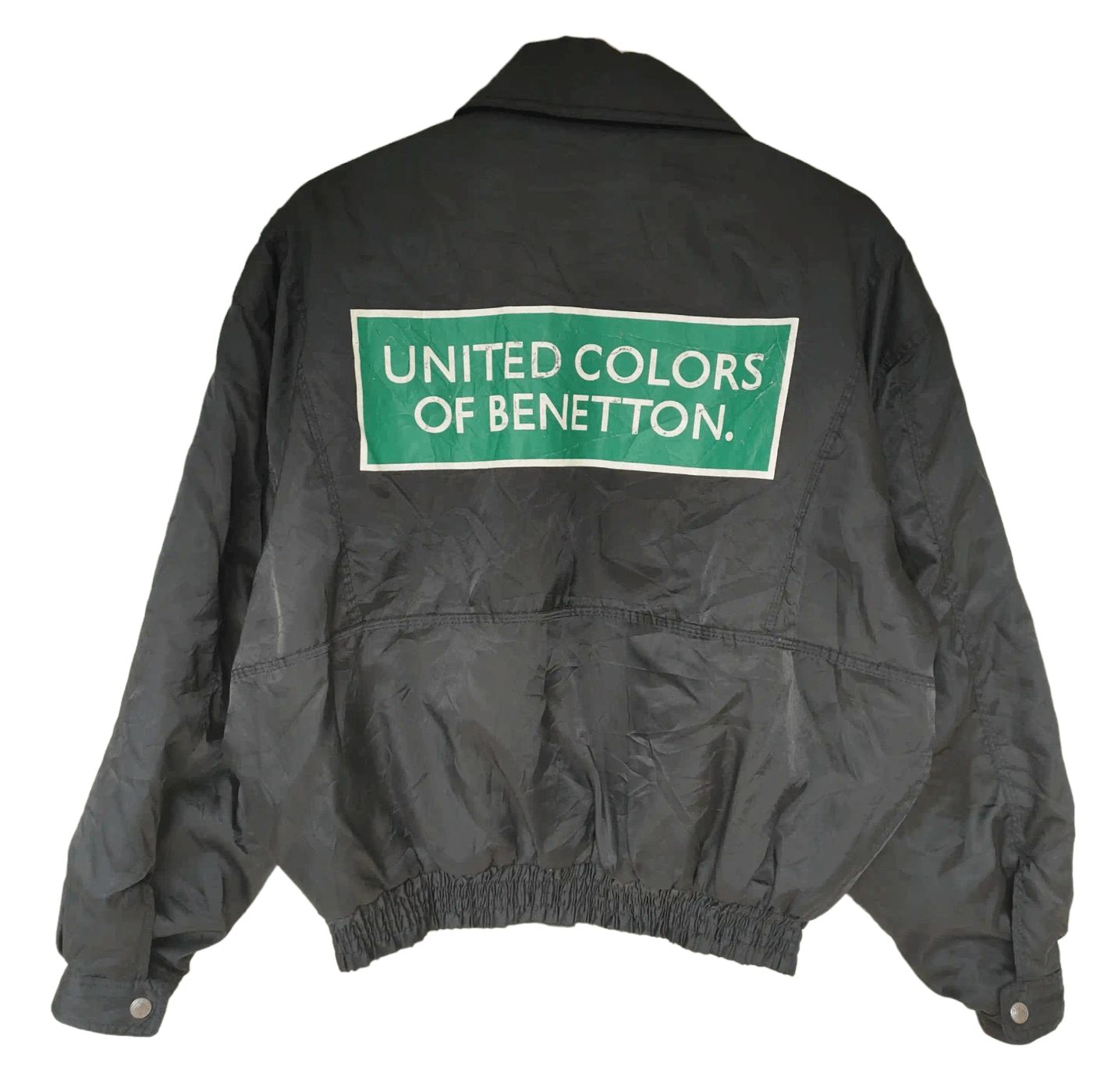 Vintage Vintage Benetton Formula 1 Racing Team Bomber Size US M / EU 48-50 / 2 - 2 Thumbnail