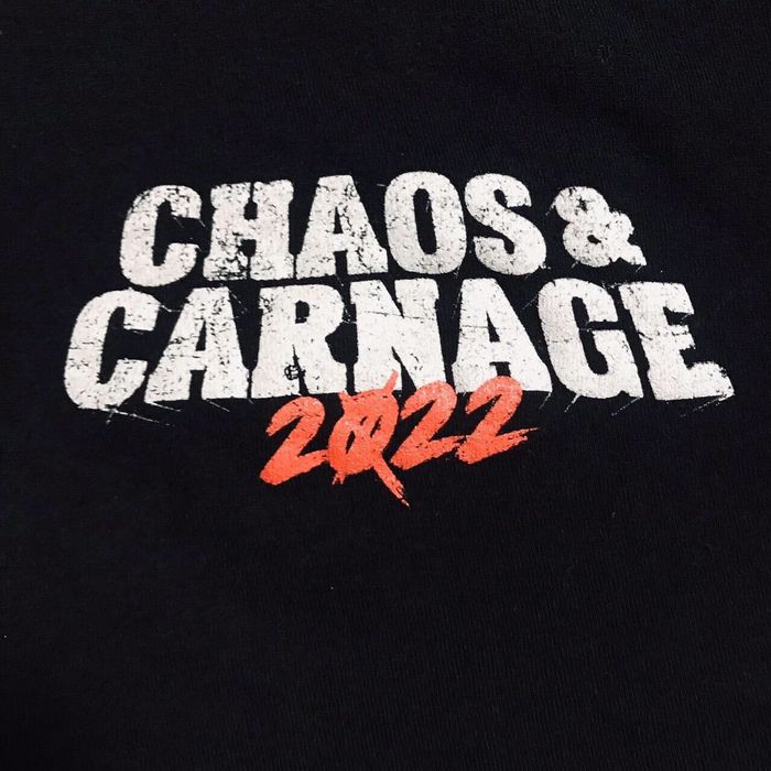 Good Music Merchandise CHAOS & CARNAGE "2022 TOUR" TEE Grailed