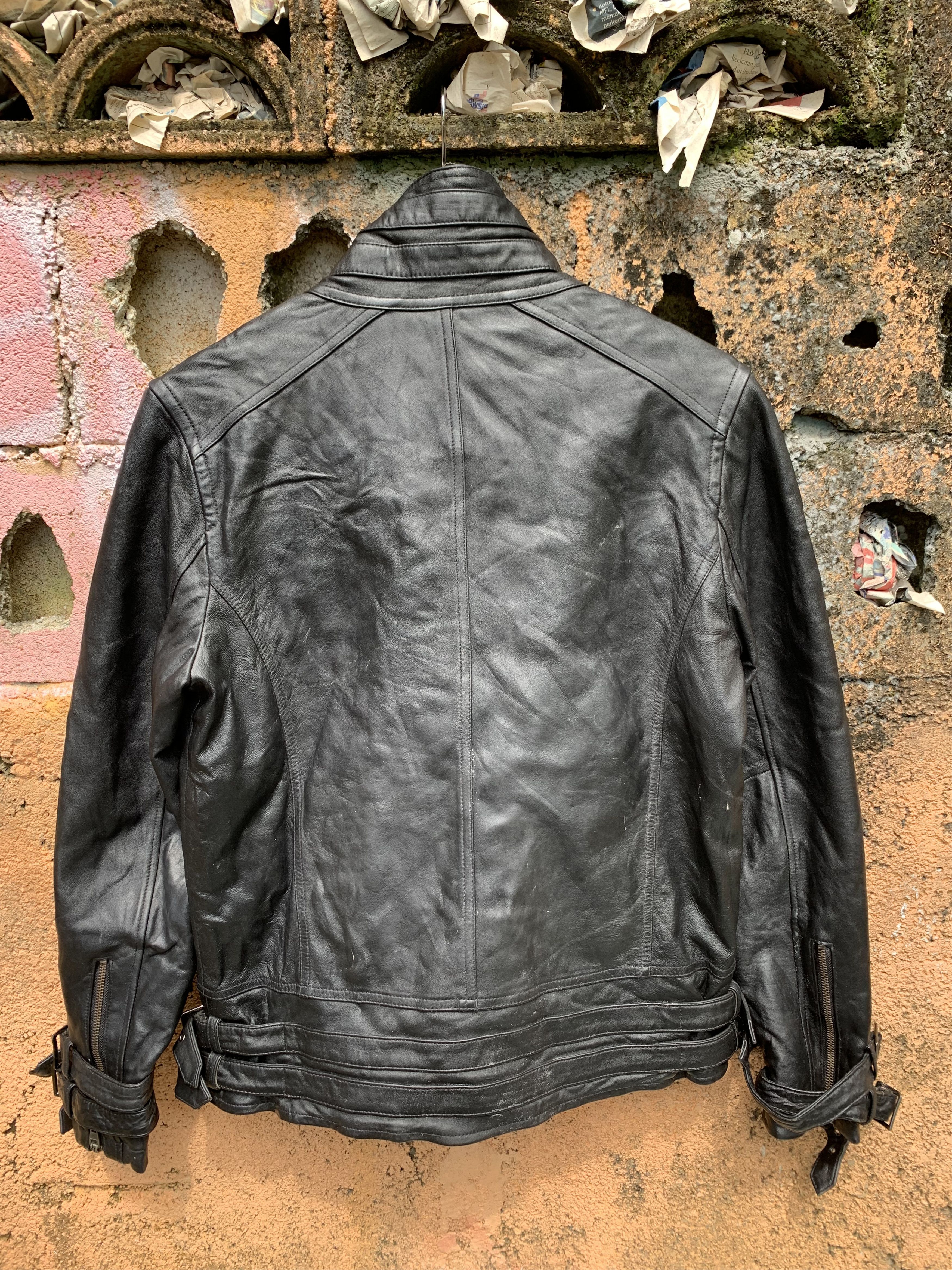 JACKROSE Vintage Jack Rose Leather Jacket Size US S / EU 44-46 / 1 - 2 Thumbnail