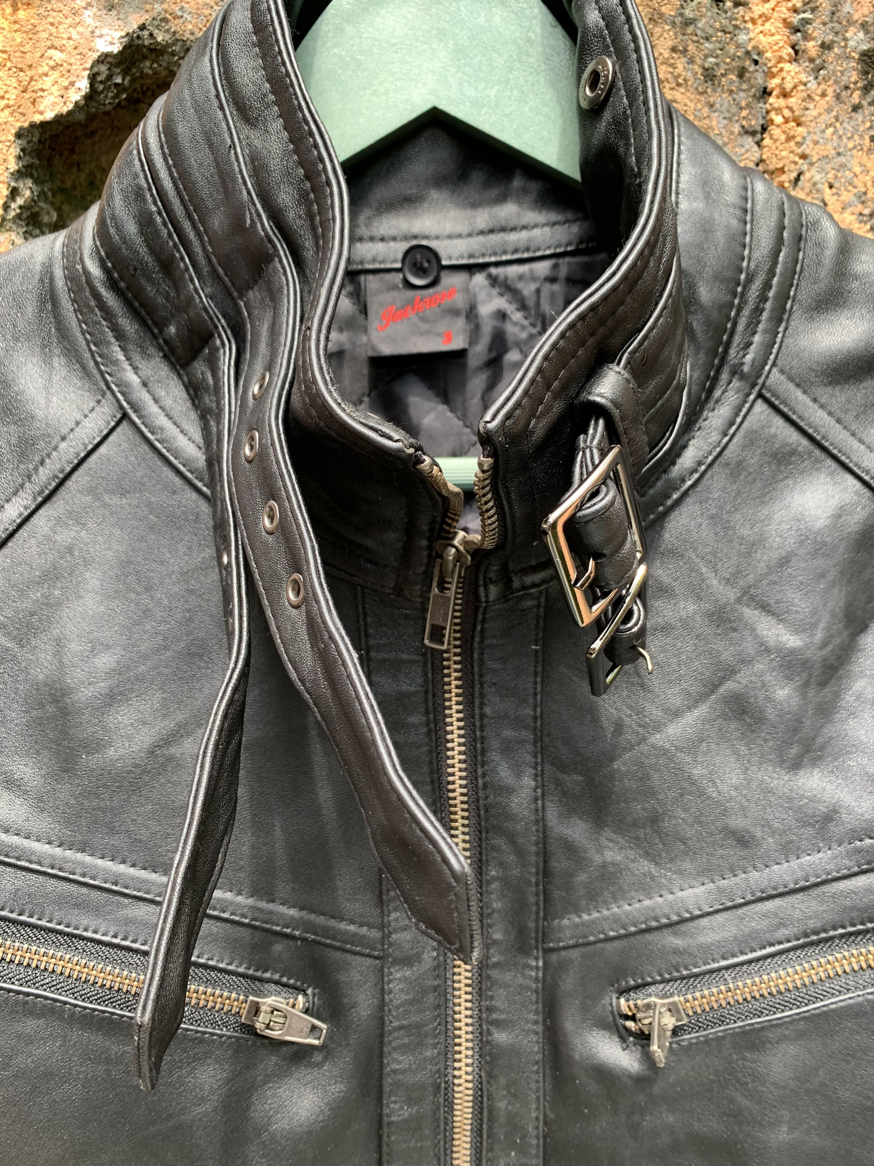 JACKROSE Vintage Jack Rose Leather Jacket Size US S / EU 44-46 / 1 - 5 Thumbnail