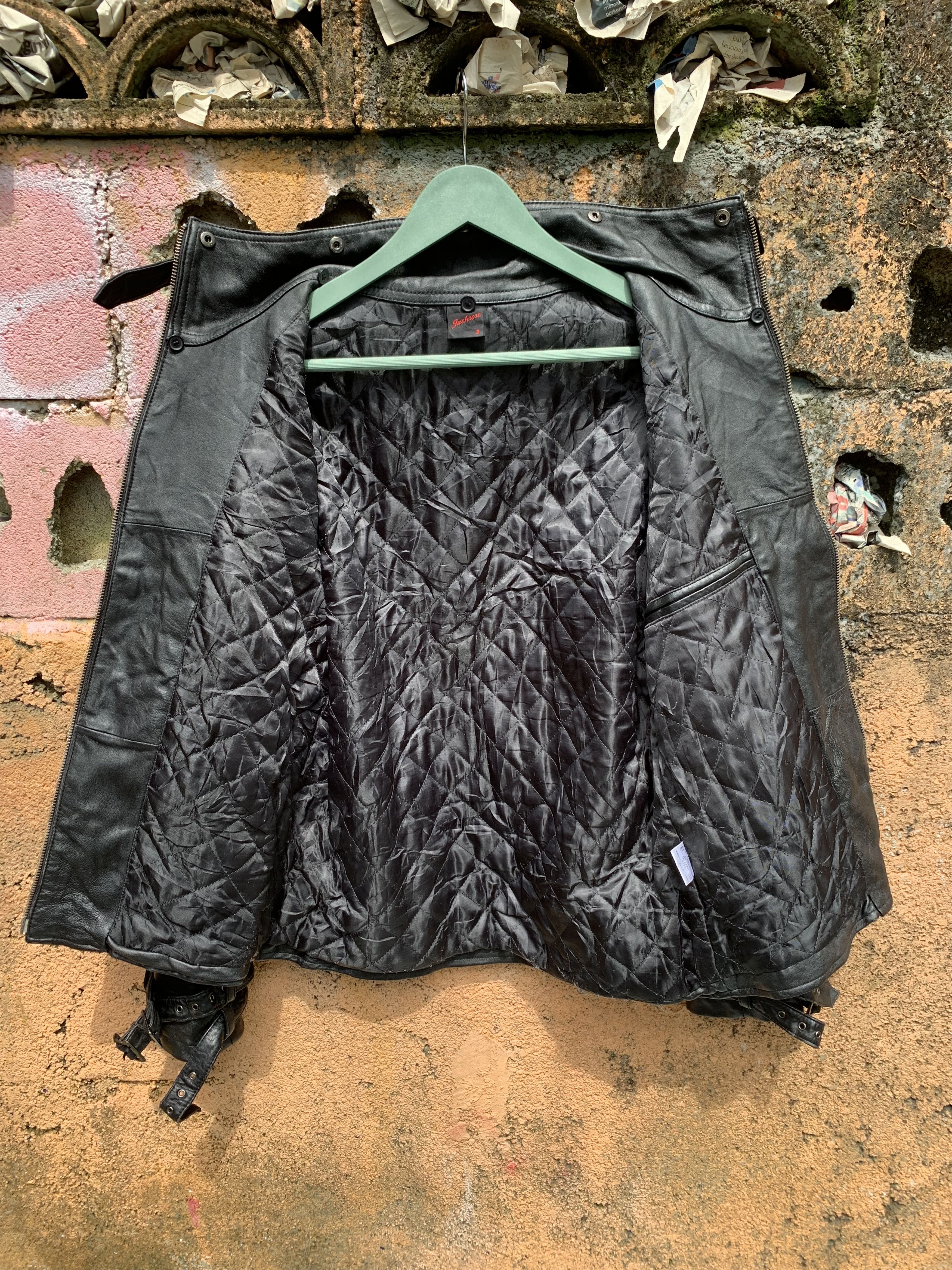 JACKROSE Vintage Jack Rose Leather Jacket Size US S / EU 44-46 / 1 - 3 Thumbnail