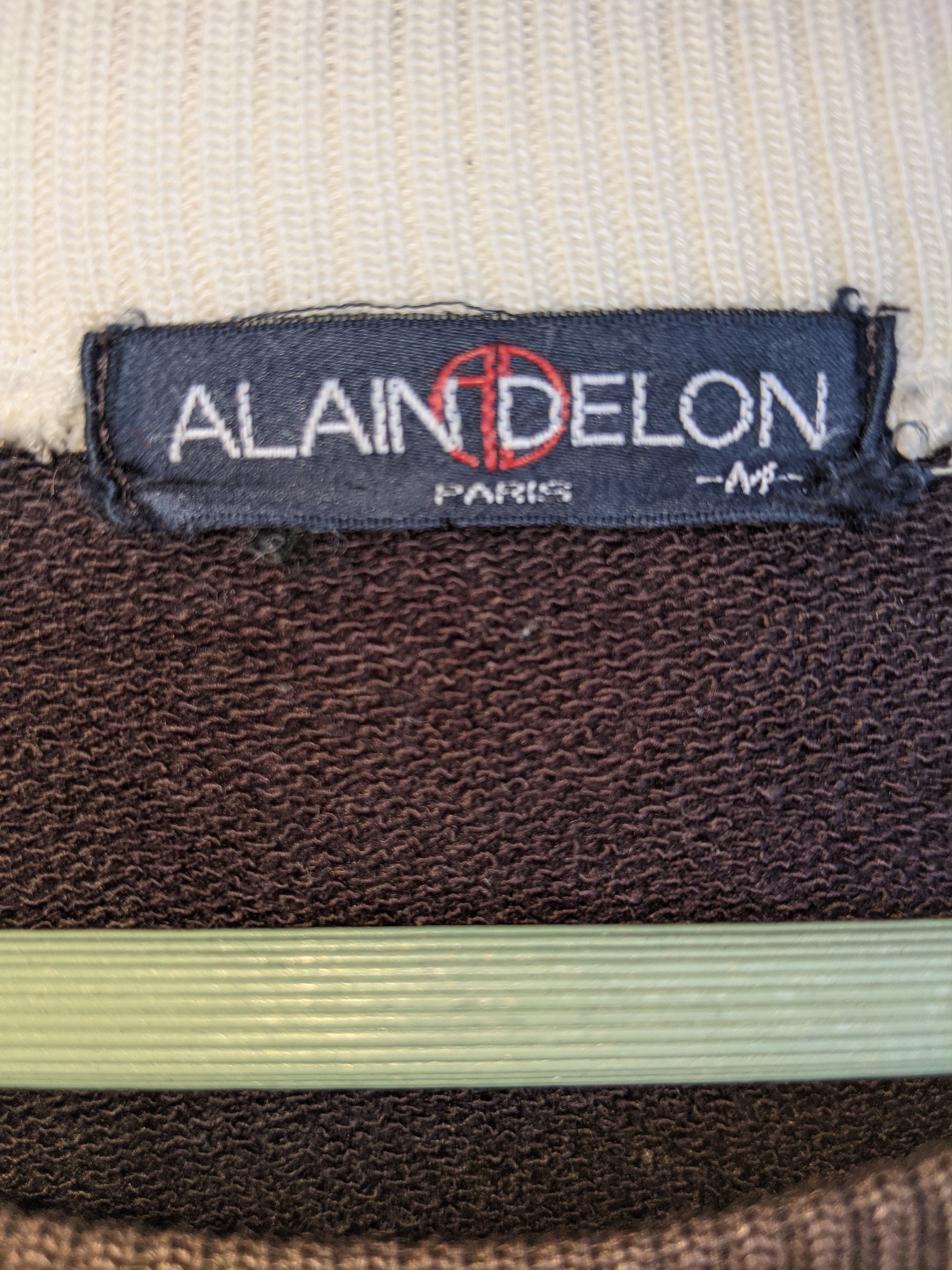 Designer × Vintage Vintage Alain Delon Paris Sweatshirt/Size M Size US M / EU 48-50 / 2 - 6 Thumbnail