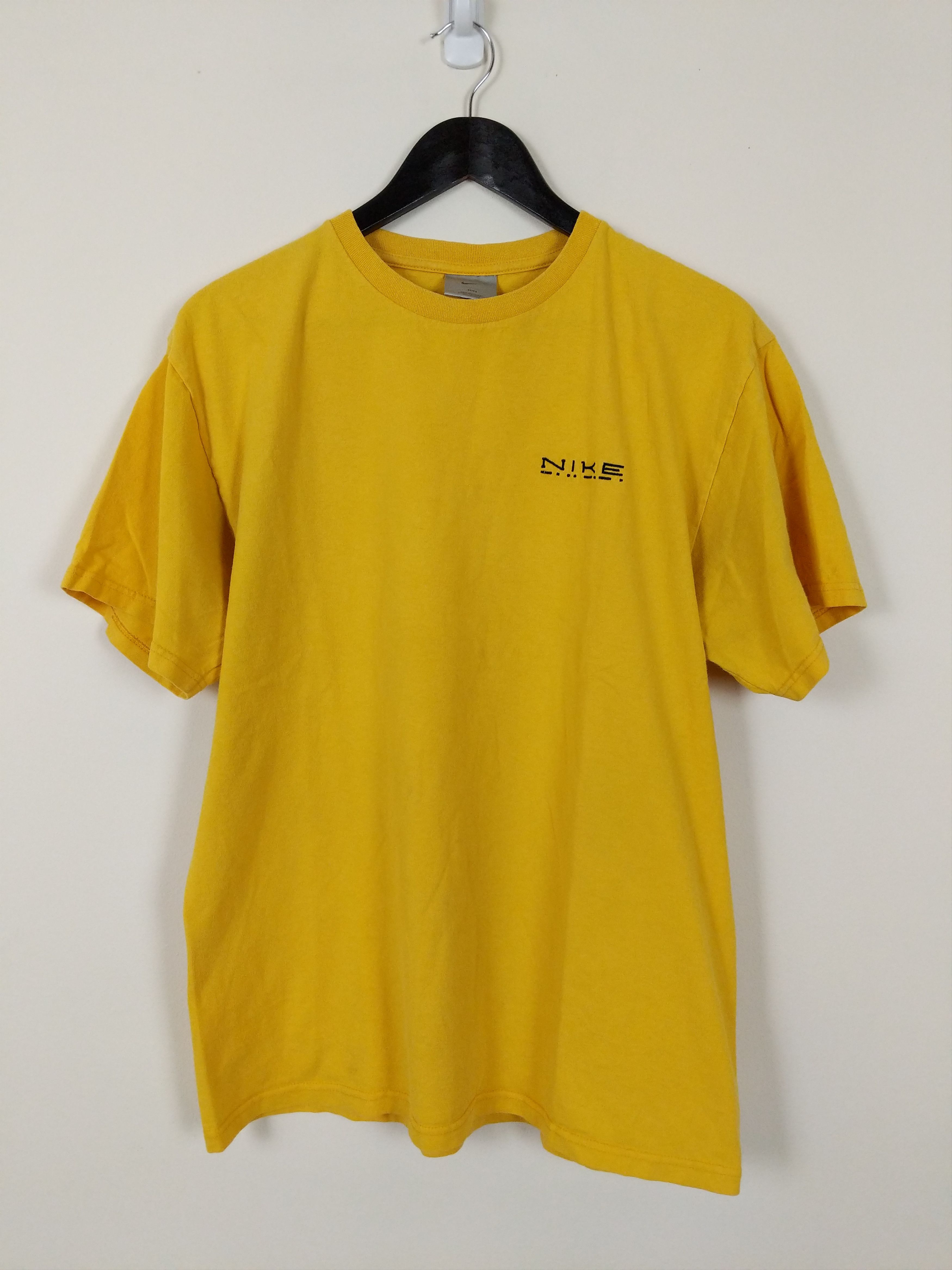 Nike × Vintage Vintage Nike Embroidered Spellout Tee Y2K Silver Tag Size US M / EU 48-50 / 2 - 1 Thumbnail