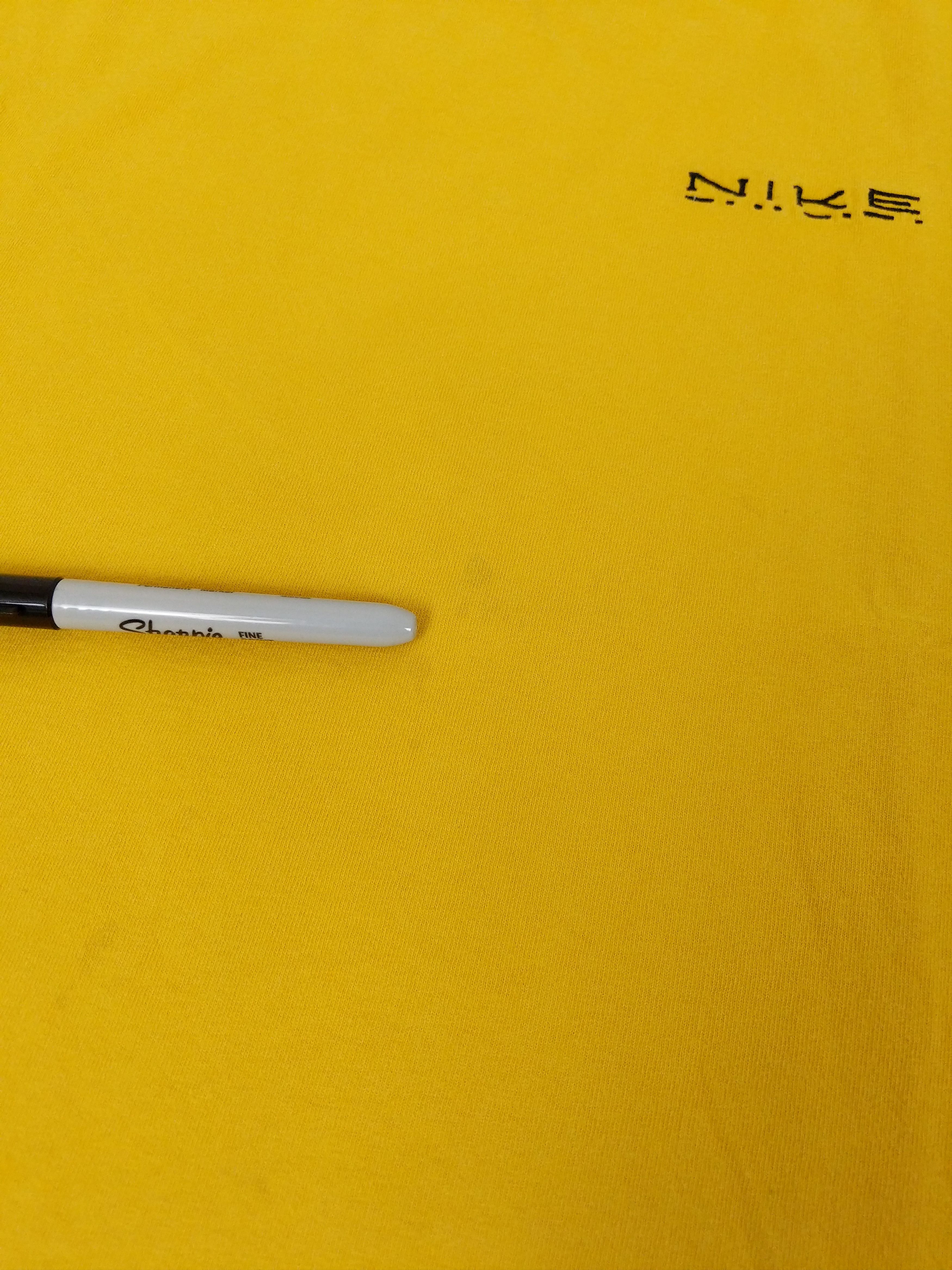 Nike × Vintage Vintage Nike Embroidered Spellout Tee Y2K Silver Tag Size US M / EU 48-50 / 2 - 6 Thumbnail