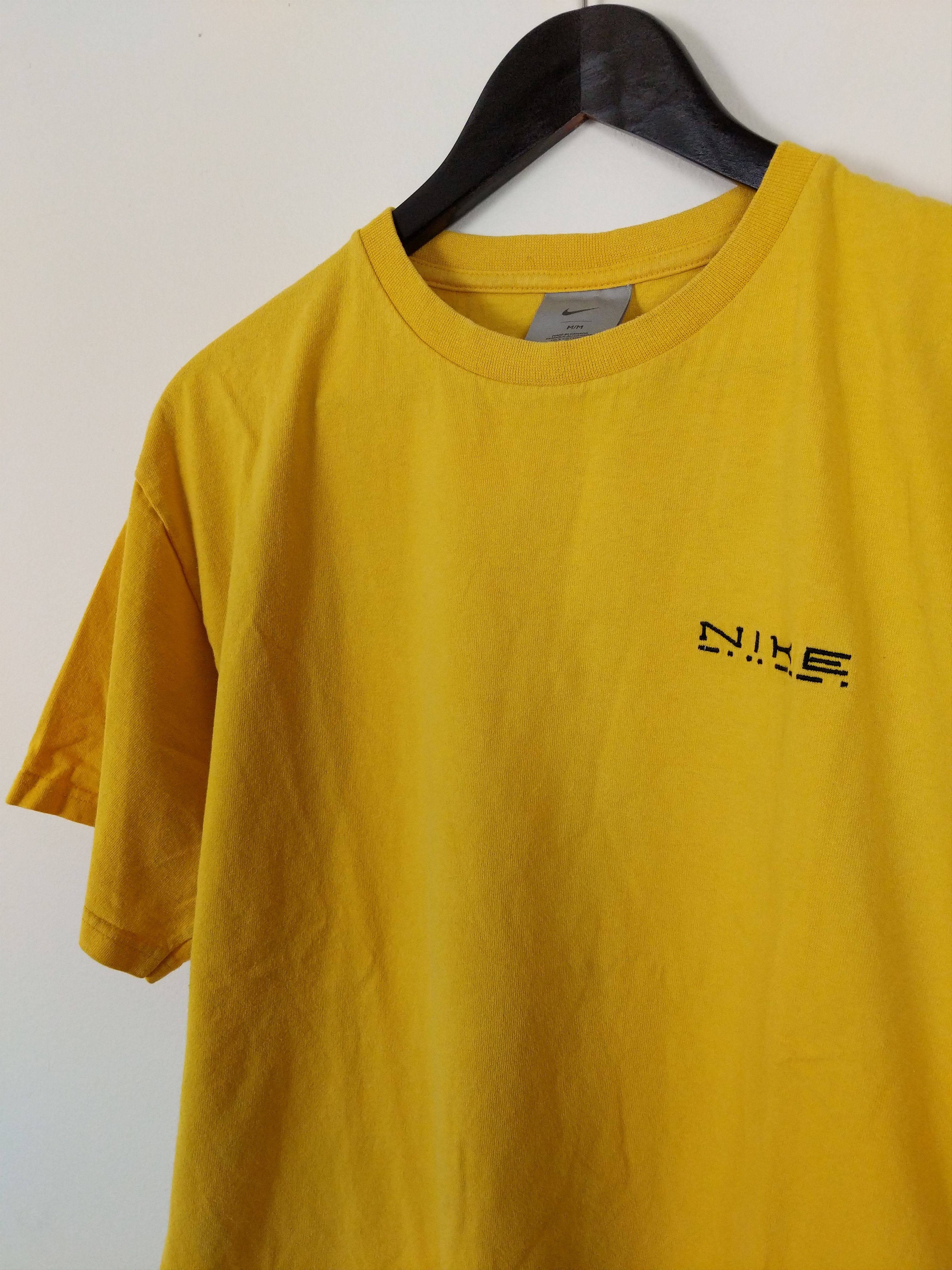 Nike × Vintage Vintage Nike Embroidered Spellout Tee Y2K Silver Tag Size US M / EU 48-50 / 2 - 2 Thumbnail