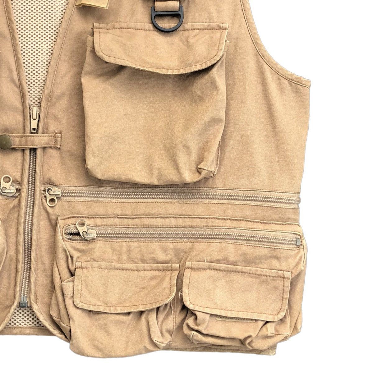Vintage 🔥Vtg Tracey Flying Tigers Tactical Multi Pocket Vest Jacket Size US L / EU 52-54 / 3 - 4 Thumbnail