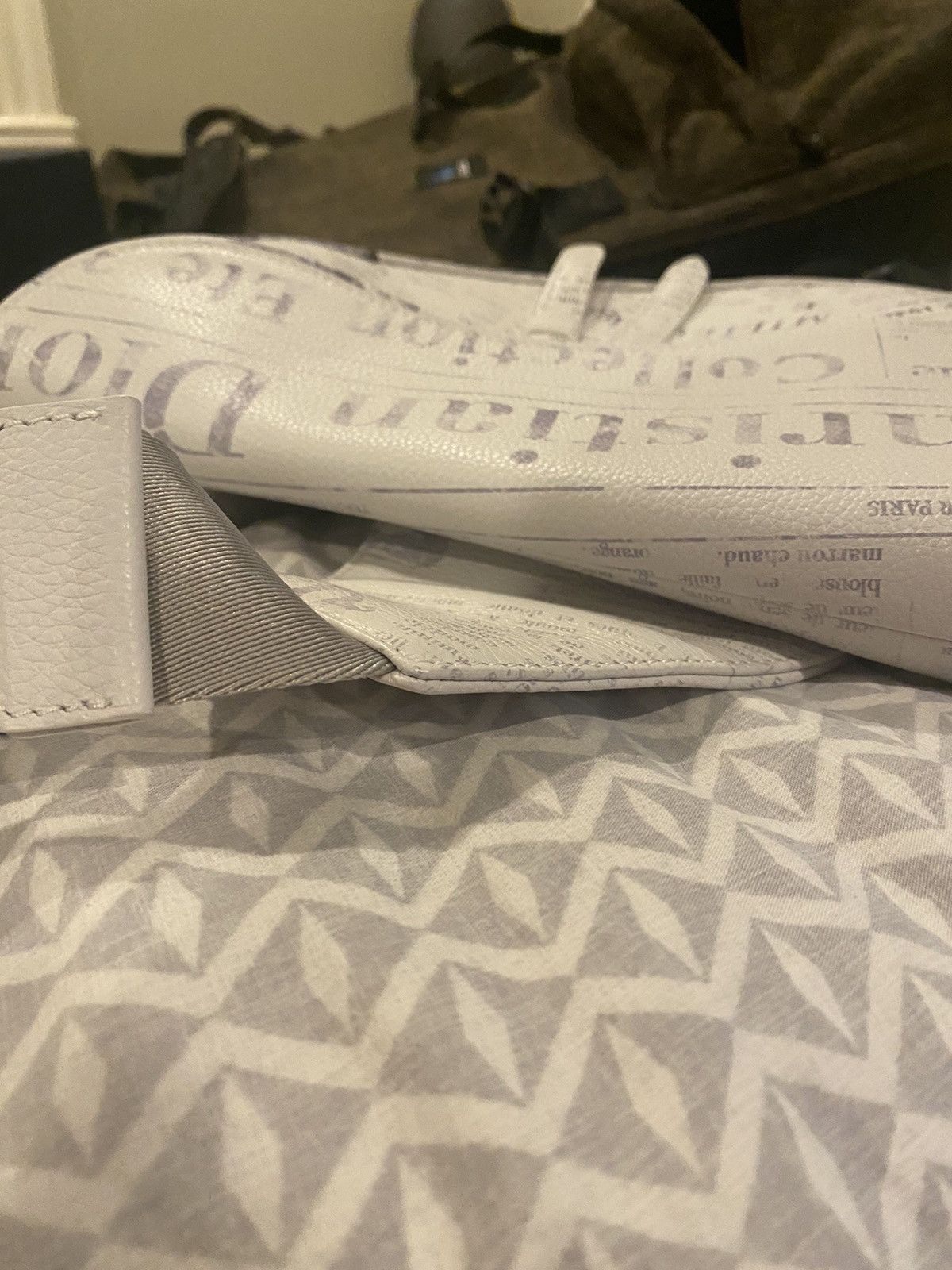 Daniel Arsham × Dior Daniel Arsham x Dior Newspaper Print Saddle Bag Size ONE SIZE - 20 Thumbnail