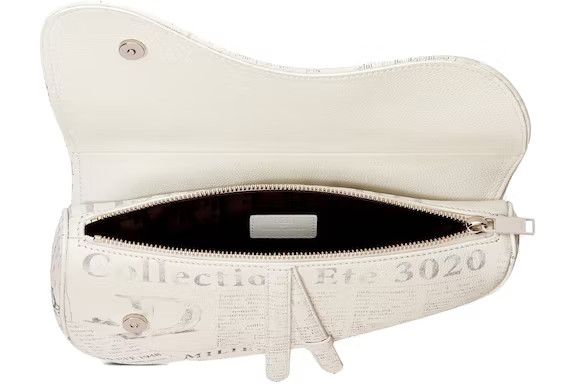 Daniel Arsham × Dior Daniel Arsham x Dior Newspaper Print Saddle Bag Size ONE SIZE - 2 Thumbnail