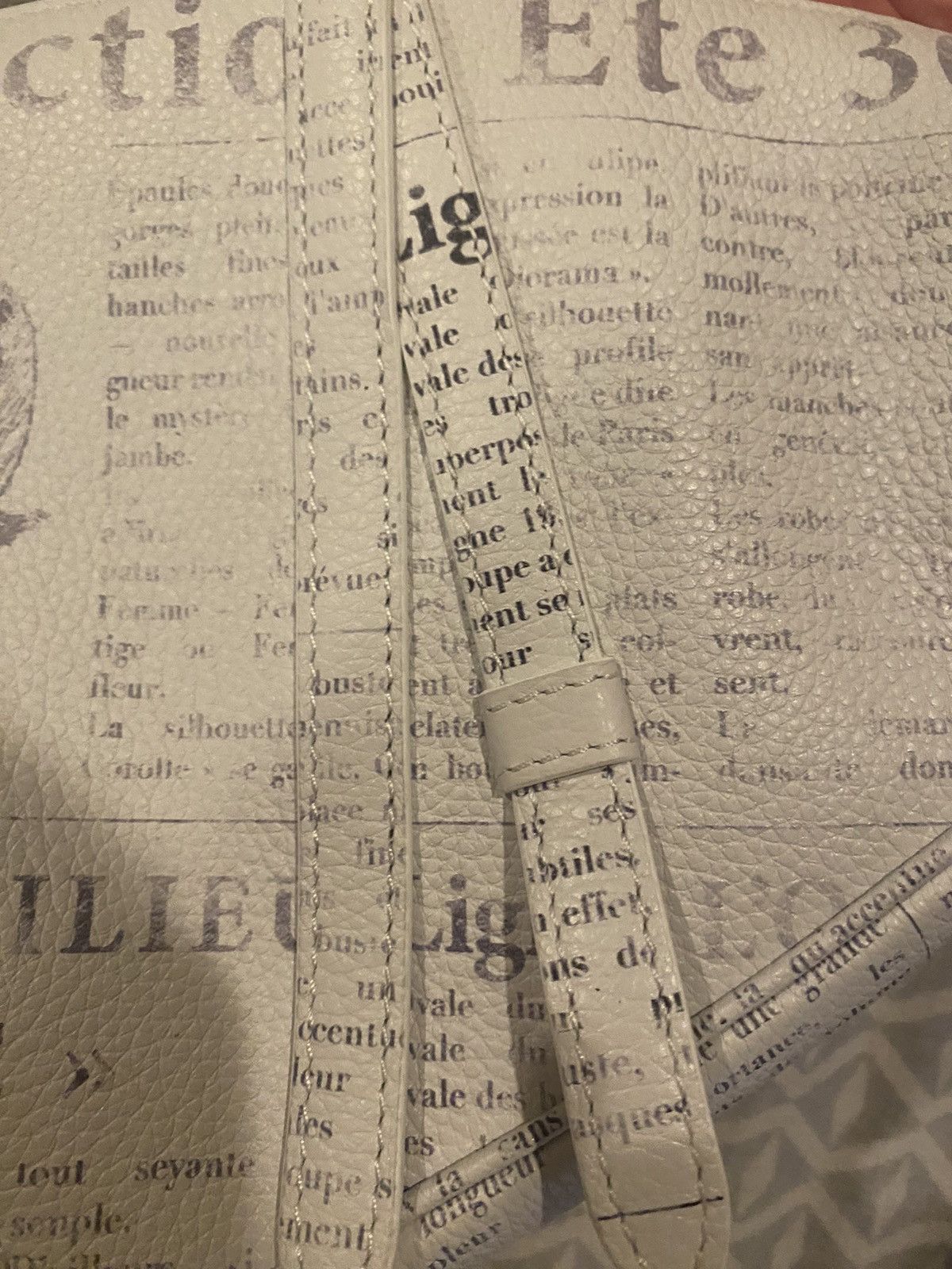 Daniel Arsham × Dior Daniel Arsham x Dior Newspaper Print Saddle Bag Size ONE SIZE - 16 Thumbnail