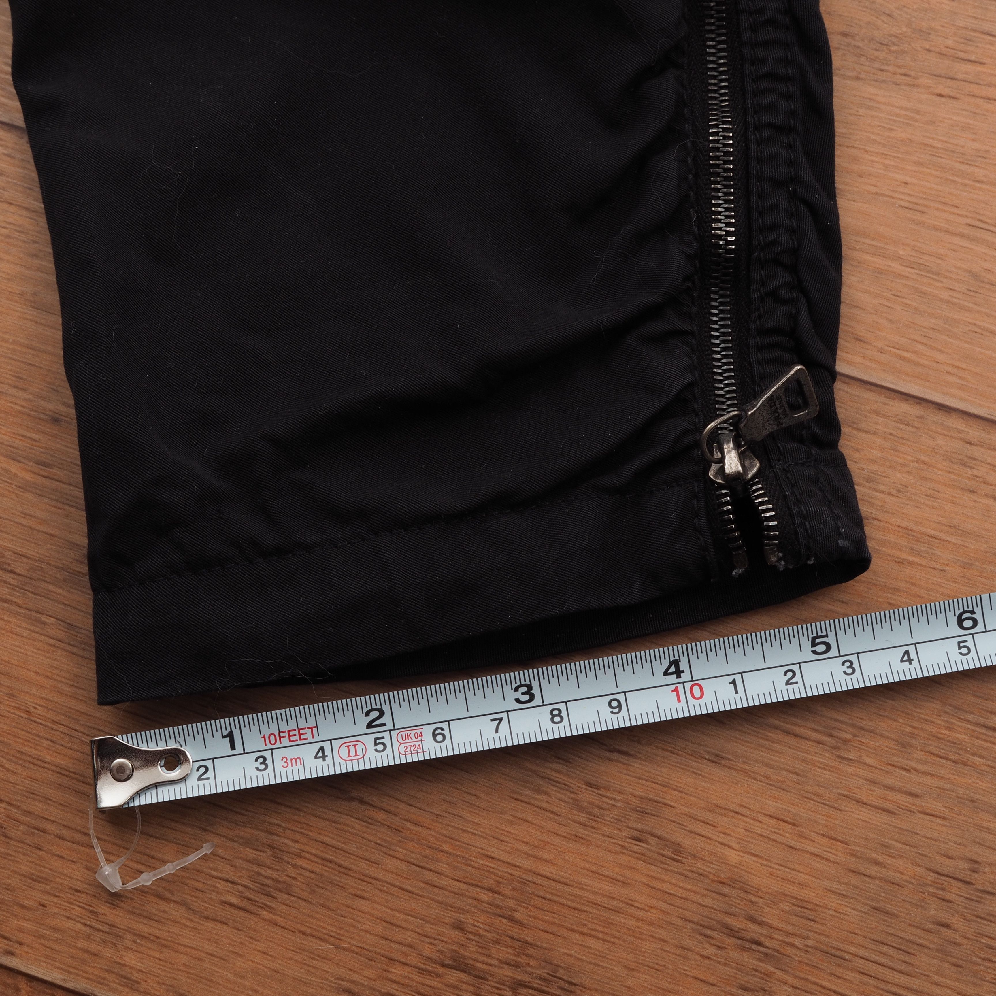 Prada Prada Vintage Black Cargo Pants Size 28" / US 6 / IT 42 - 12 Thumbnail
