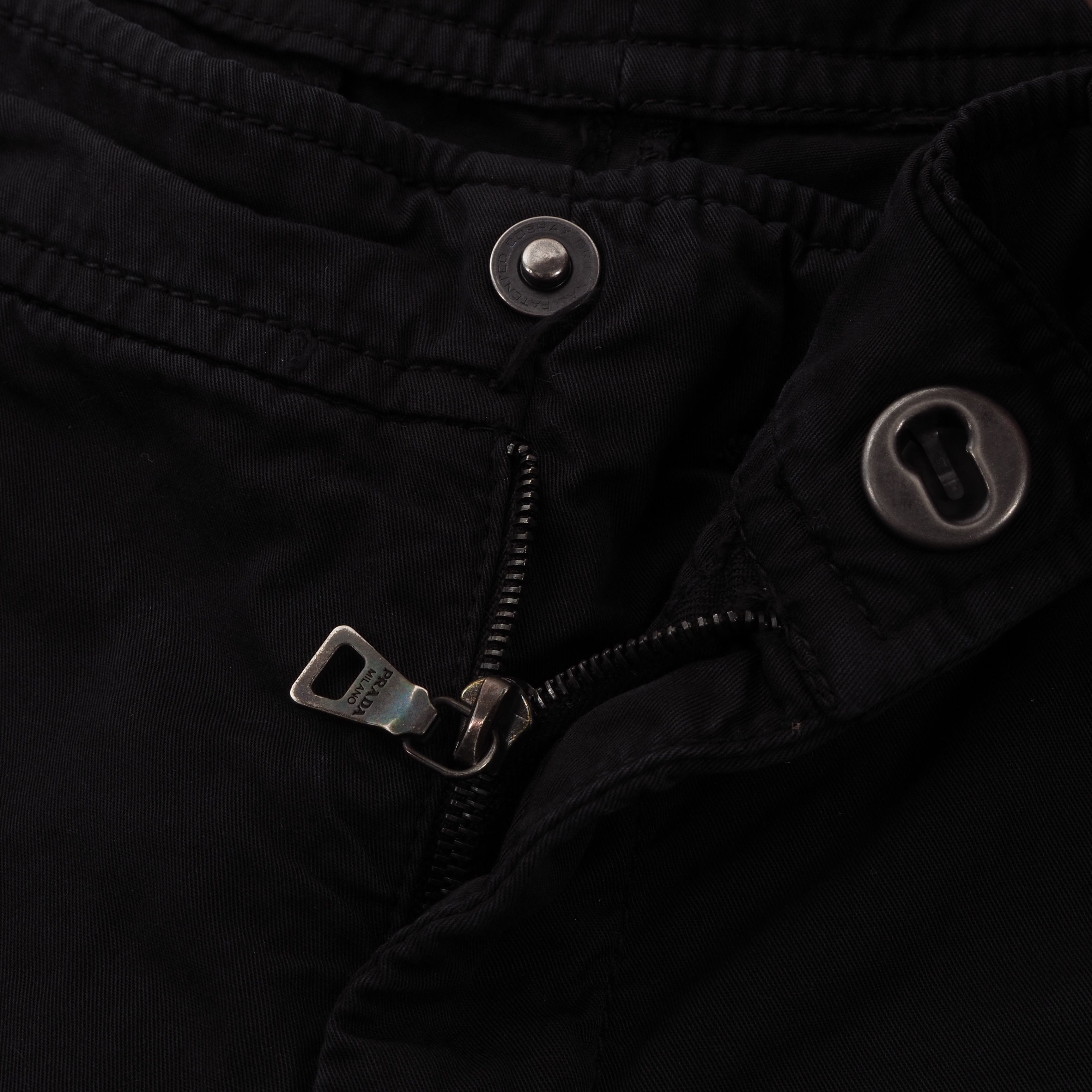 Prada Prada Vintage Black Cargo Pants Size 28" / US 6 / IT 42 - 6 Thumbnail