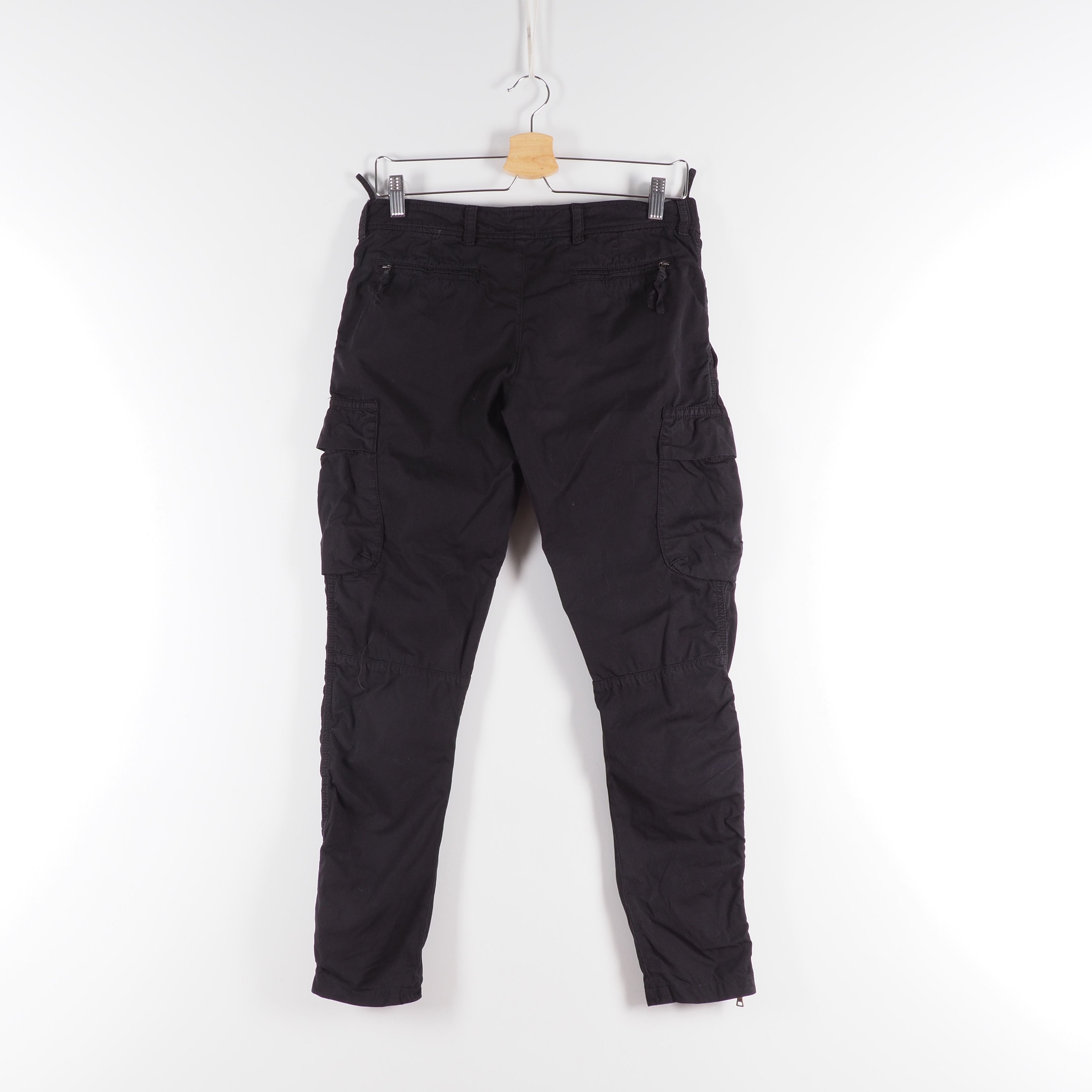 Prada Prada Vintage Black Cargo Pants Size 28" / US 6 / IT 42 - 4 Thumbnail