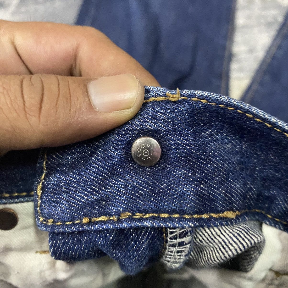 Hysteric Glamour × Japanese Brand × Vintage Redline🔥 Vintage Japanese Selvedge Denim Jeans Size US 29 - 7 Thumbnail