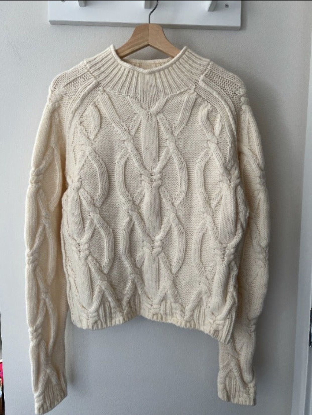 image of Grail Acne Studios Complex Knit Sweater, Men's (Size Small)