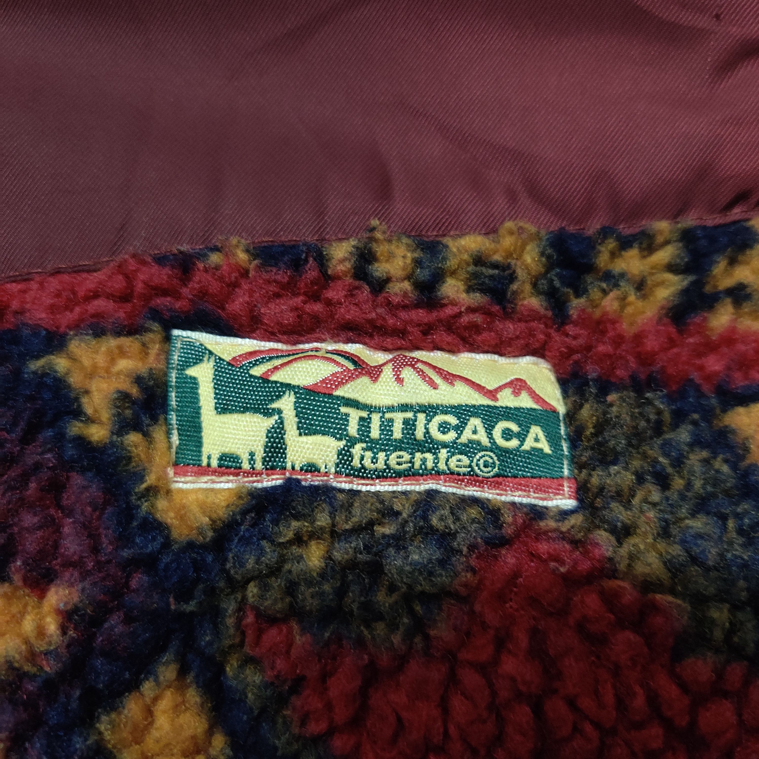 Japanese Brand Titicaca Navajo Native Fleece Vest Size US L / EU 52-54 / 3 - 5 Thumbnail