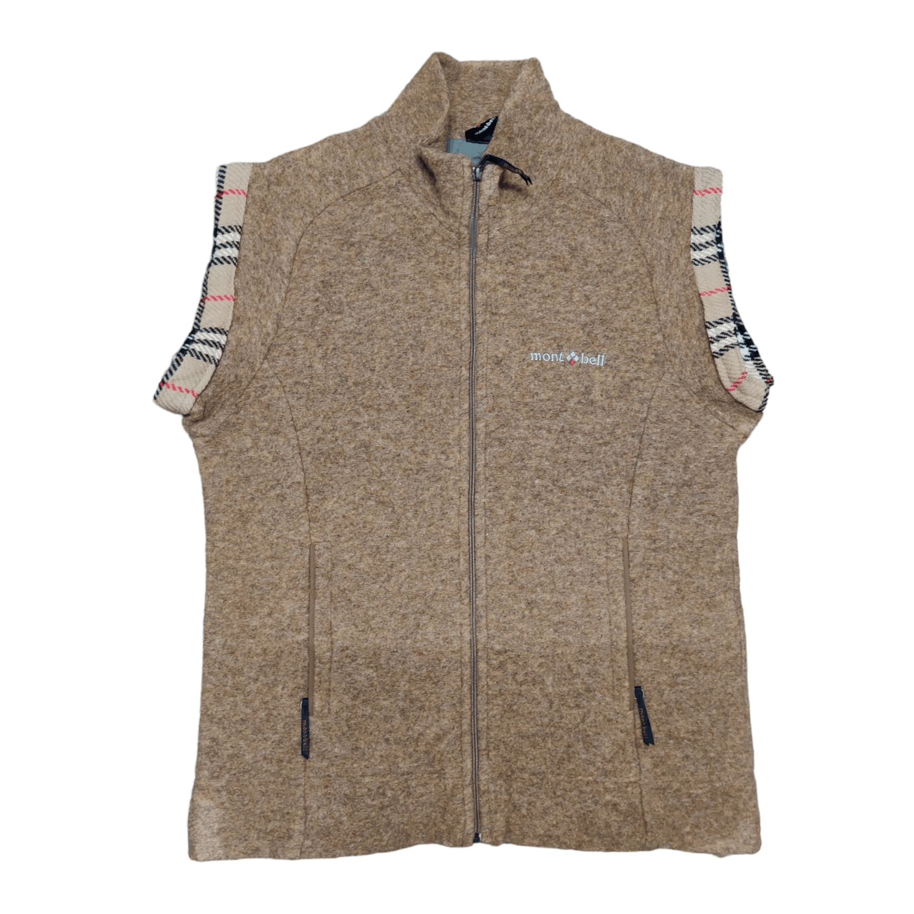 image of Montbell Clima Wool Vest in Brown, Men's (Size Medium)
