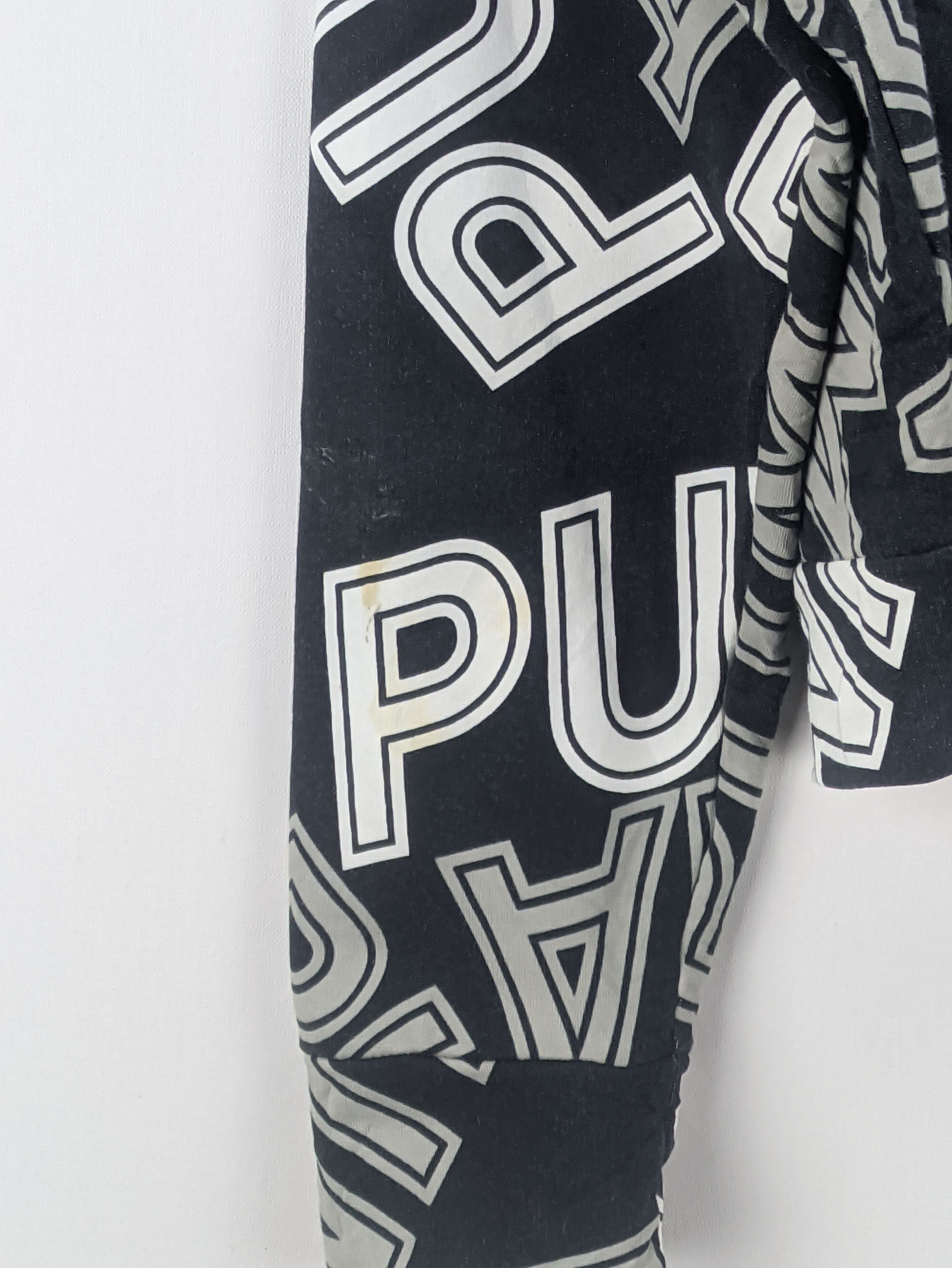Puma Steals🔥Puma Cropped Hoodie Pullover Fullprint Size S / US 4 / IT 40 - 8 Thumbnail