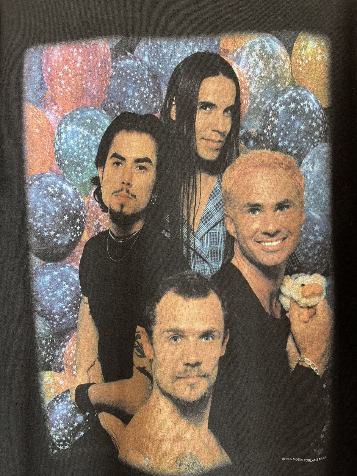 Vintage Vintage RED HOT CHILI PEPPERS 90s ft25 Size US XL / EU 56 / 4 - 2 Thumbnail