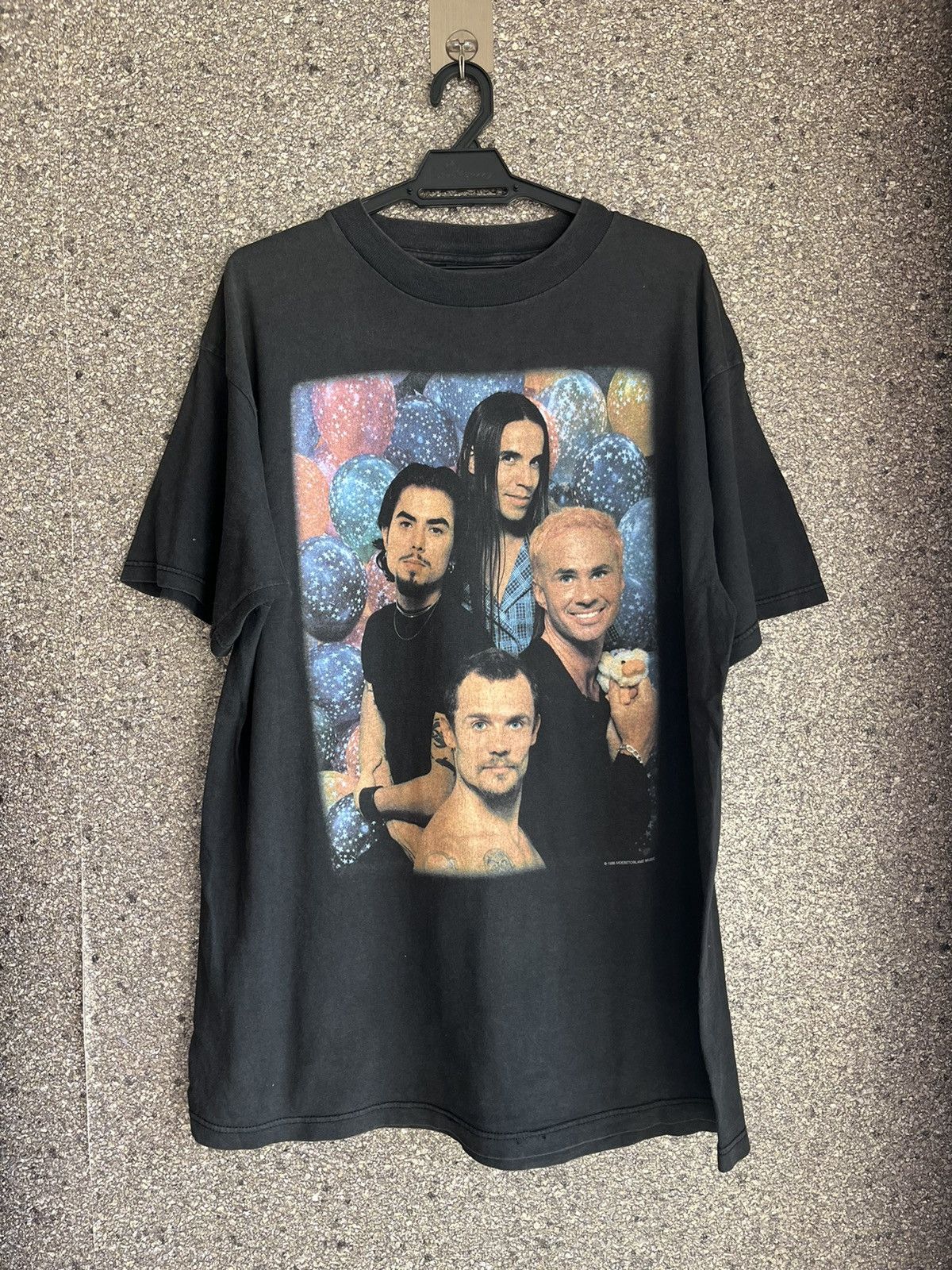 image of Vintage Red Hot Chili Peppers 90's Ft25 in Black, Men's (Size XL)