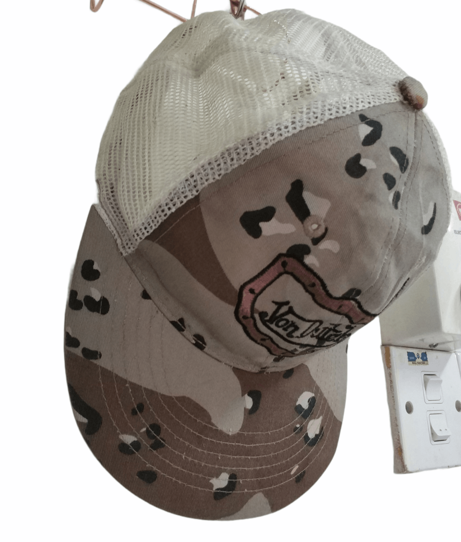 Von Dutch 🔥Vintage Von Dutch Coco Chips Camo Trucker Hat Size ONE SIZE - 2 Thumbnail