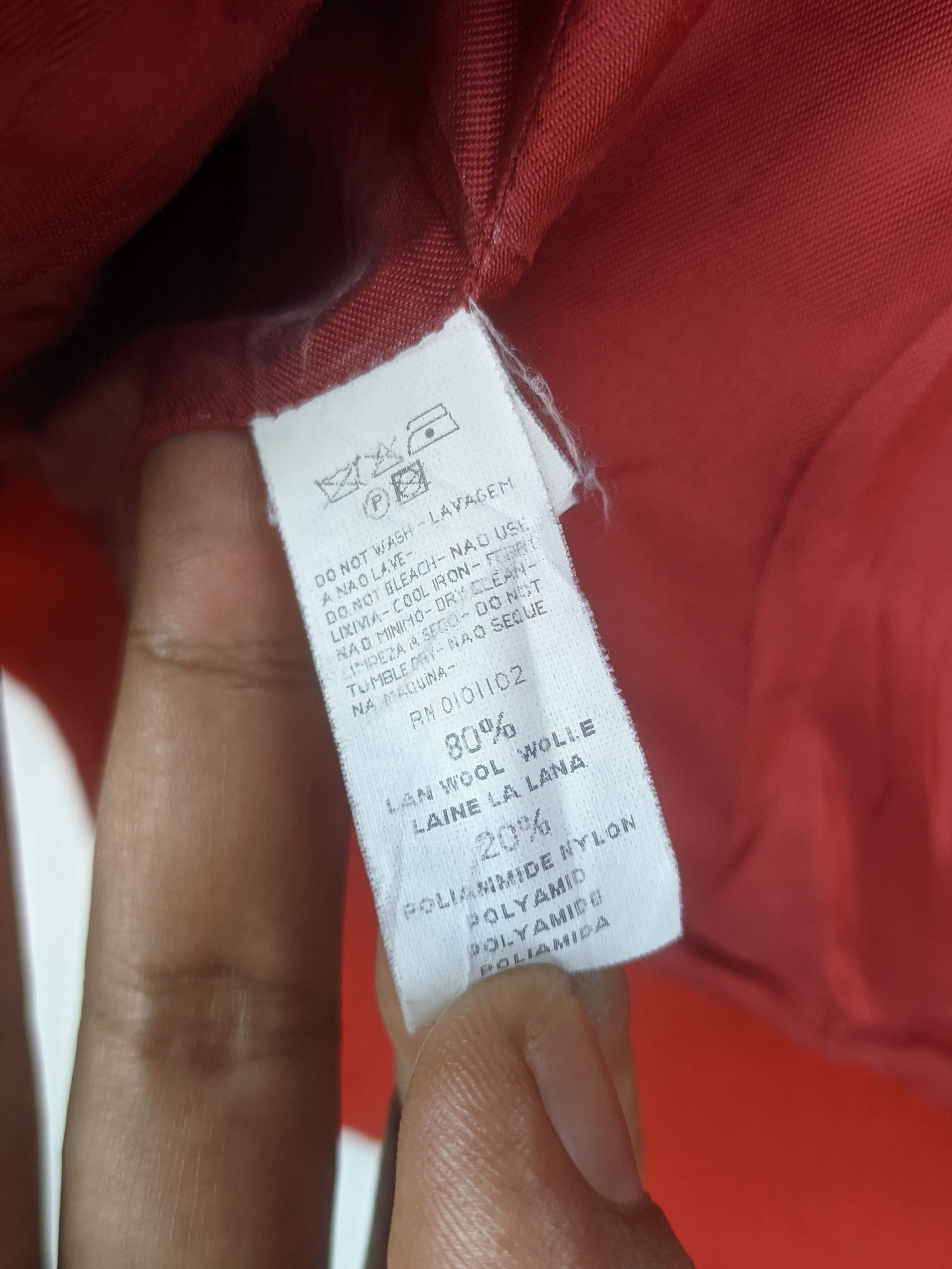 Japanese Brand Steals🔥Wool Coat Jacket Double Breasted by Stefanel Size M / US 6-8 / IT 42-44 - 5 Thumbnail