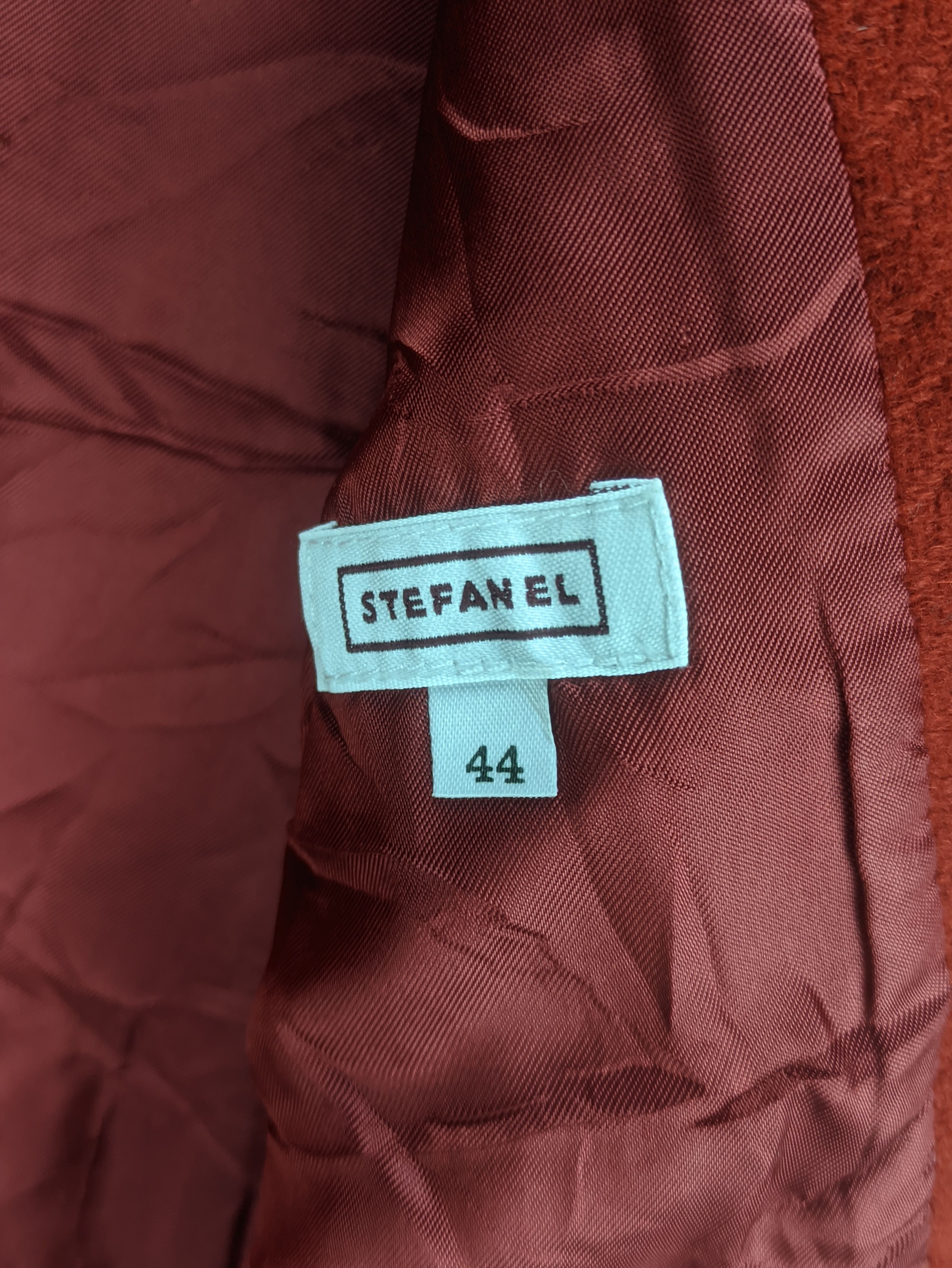 Japanese Brand Steals🔥Wool Coat Jacket Double Breasted by Stefanel Size M / US 6-8 / IT 42-44 - 4 Thumbnail