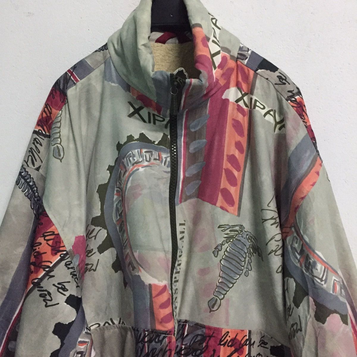 Japanese Brand Oversized Full Print Jacket With Big Pockets XIPAYA Size US S / EU 44-46 / 1 - 2 Thumbnail