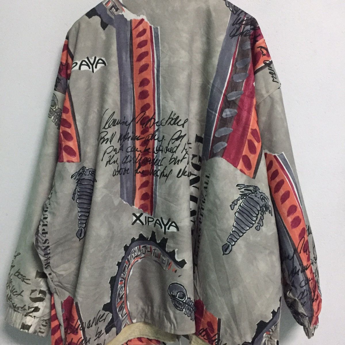 Japanese Brand Oversized Full Print Jacket With Big Pockets XIPAYA Size US S / EU 44-46 / 1 - 7 Thumbnail