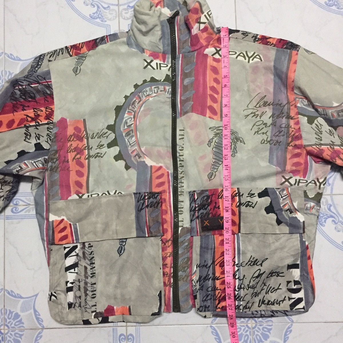 Japanese Brand Oversized Full Print Jacket With Big Pockets XIPAYA Size US S / EU 44-46 / 1 - 16 Thumbnail