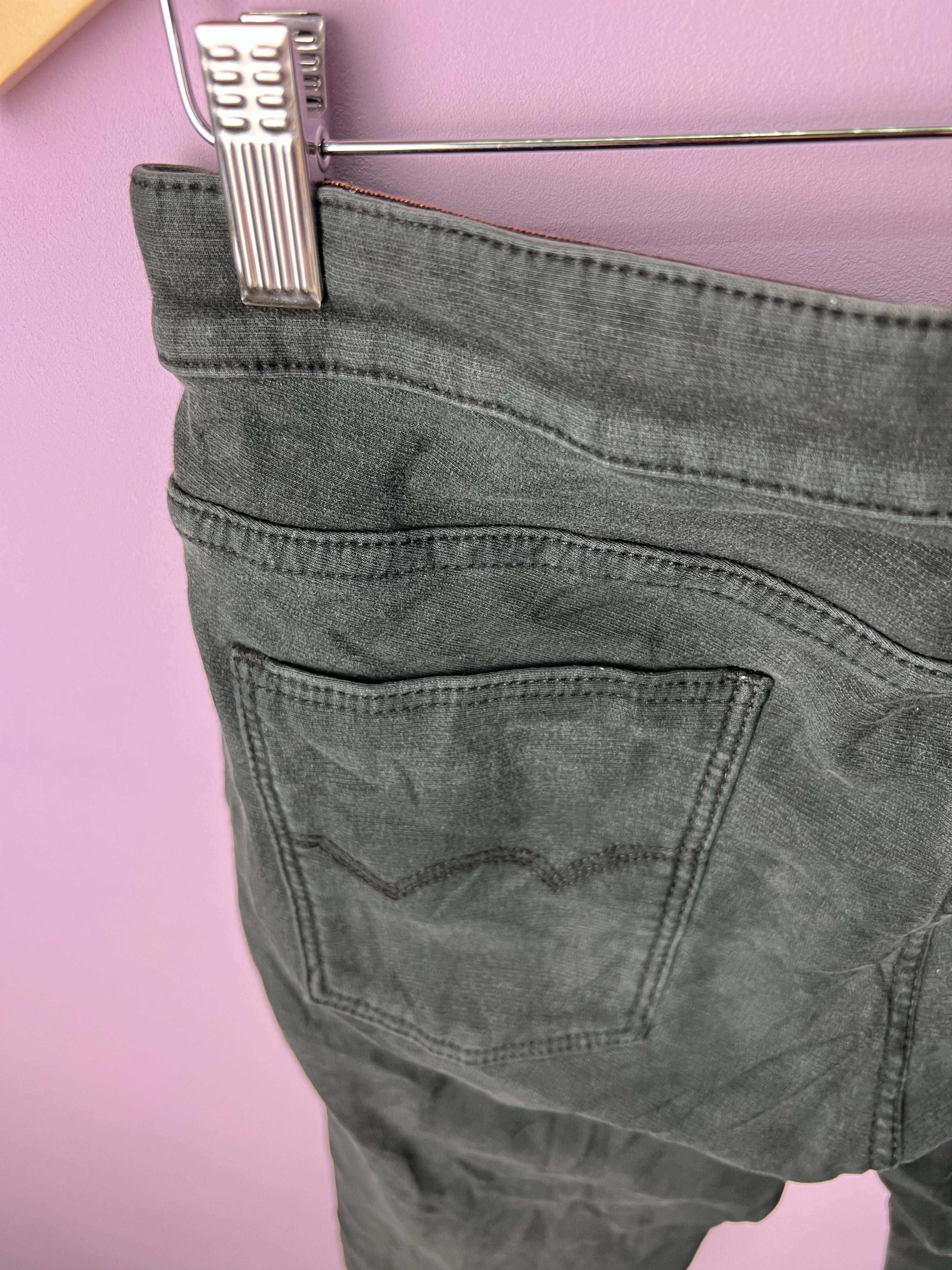 Edwin 🔥Vintage Edwin Jersey Distressed Denim Size US 31 - 13 Thumbnail