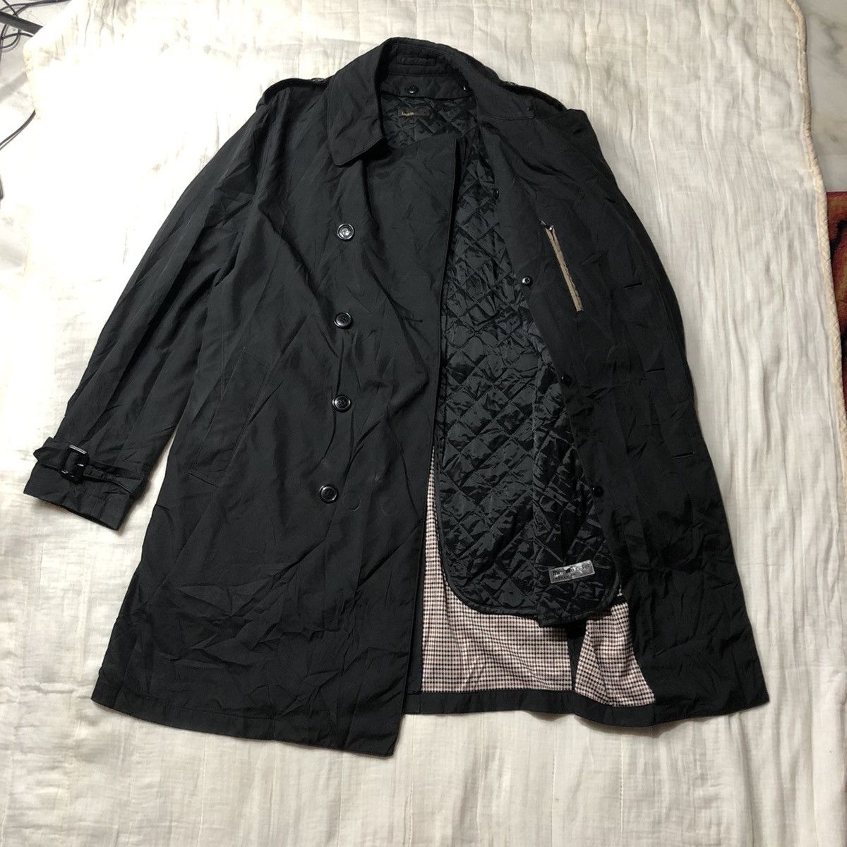 Japanese Brand Ischia Thinsulate Trench Coat Size US L / EU 52-54 / 3 - 4 Thumbnail