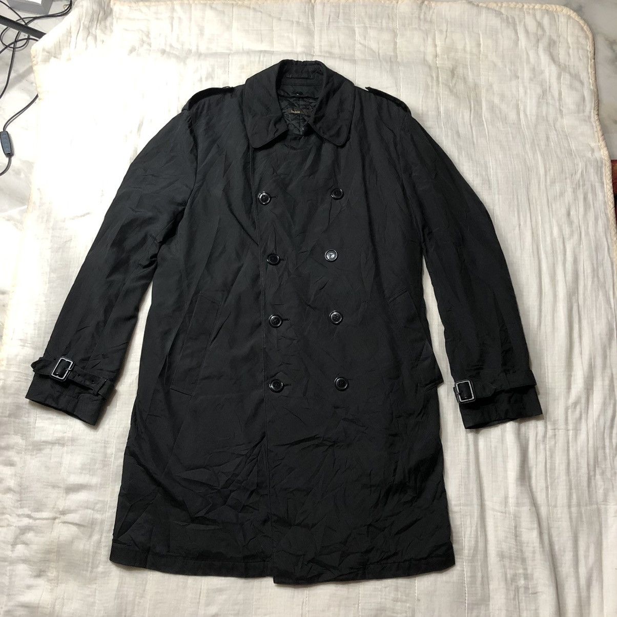 Japanese Brand Ischia Thinsulate Trench Coat Size US L / EU 52-54 / 3 - 2 Thumbnail