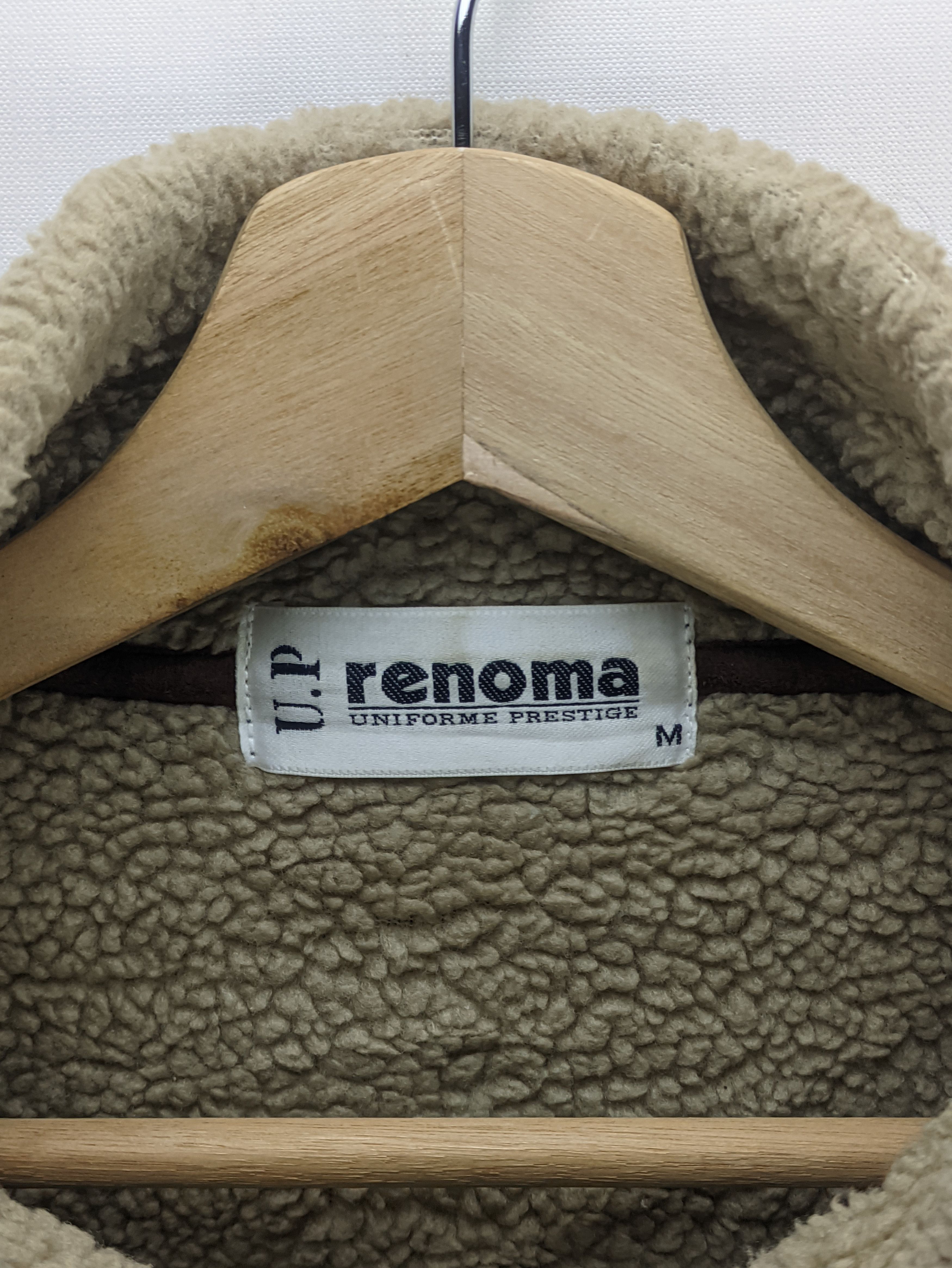 Japanese Brand × Renoma × Vintage Steals🔥Vintage Sherpa Jacket Zip Up by Renoma Size US M / EU 48-50 / 2 - 3 Thumbnail