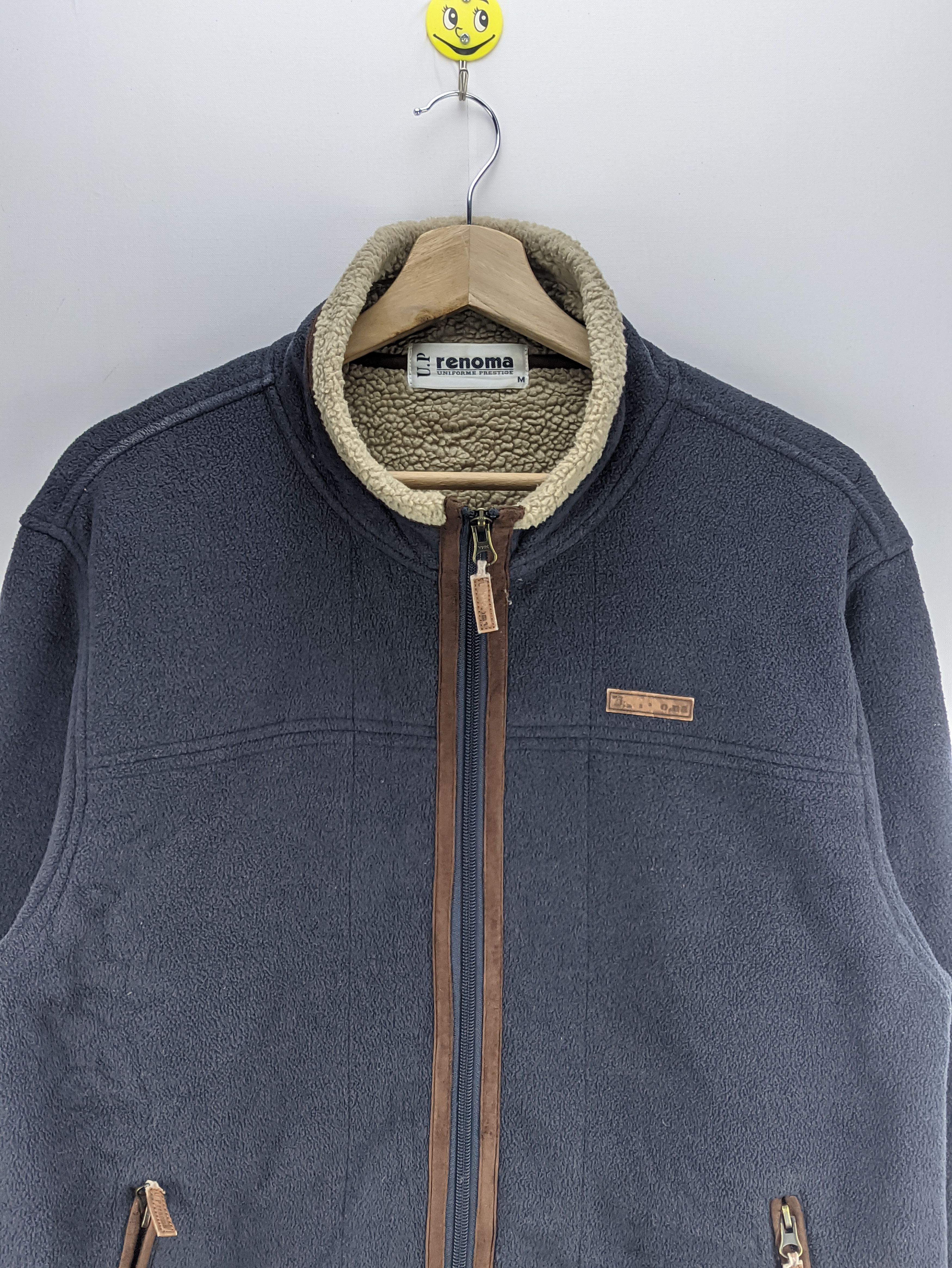 Japanese Brand × Renoma × Vintage Steals🔥Vintage Sherpa Jacket Zip Up by Renoma Size US M / EU 48-50 / 2 - 7 Thumbnail