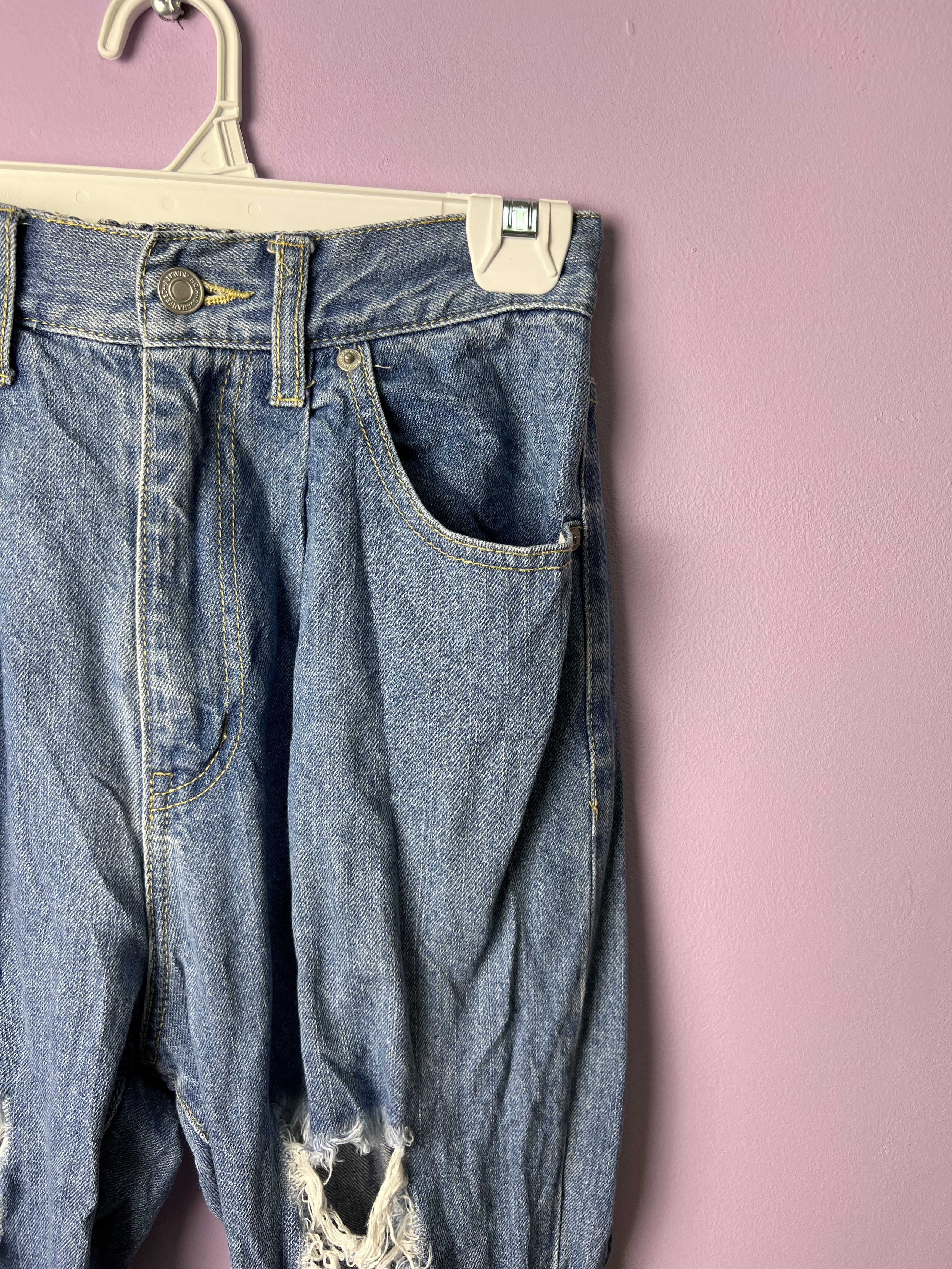 Other 🔥Browny Distressed Denim Size US 26 / EU 42 - 4 Thumbnail