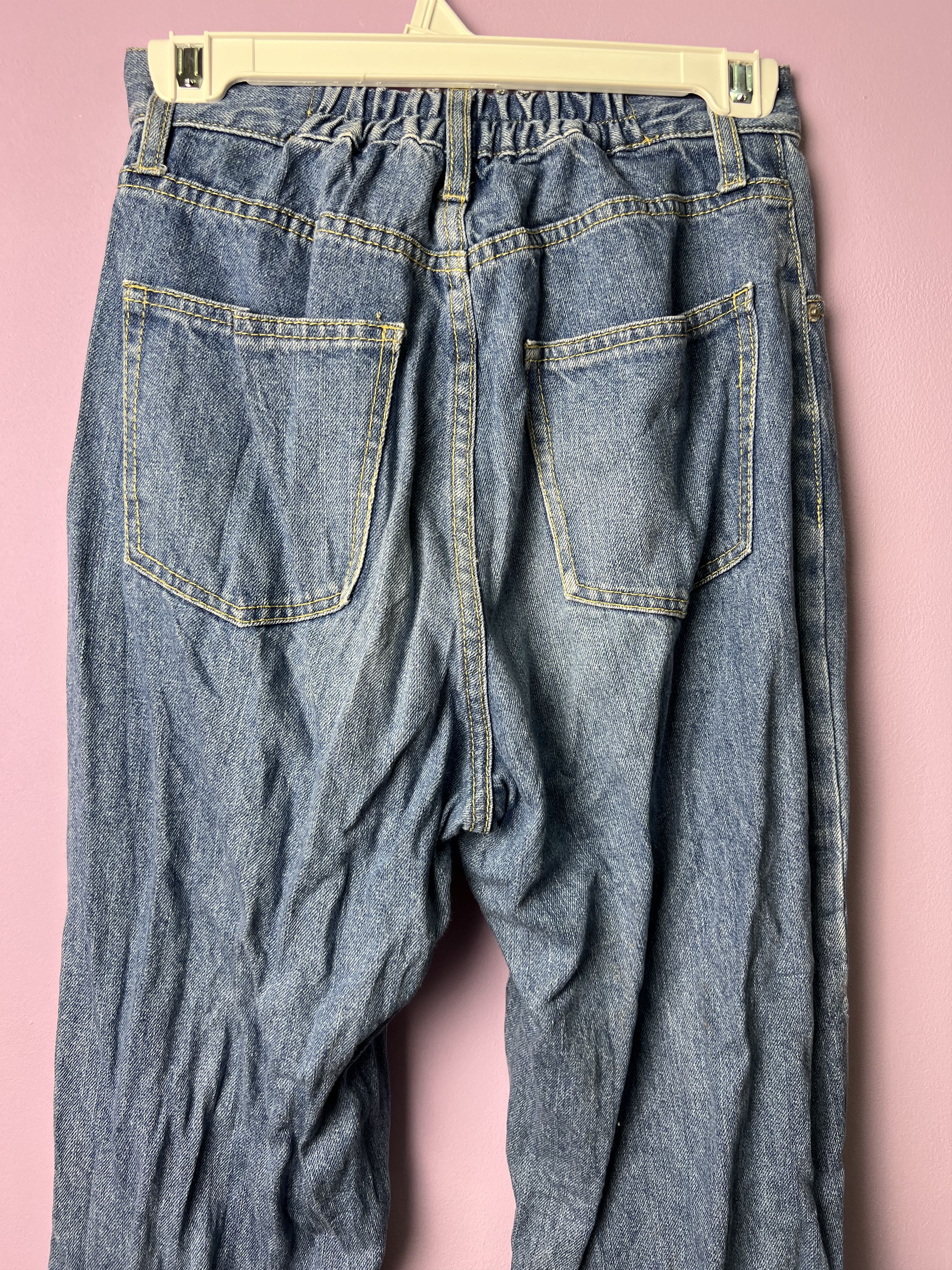 Japanese Brand 🔥Browny Distressed Denim Size US 26 / EU 42 - 11 Thumbnail