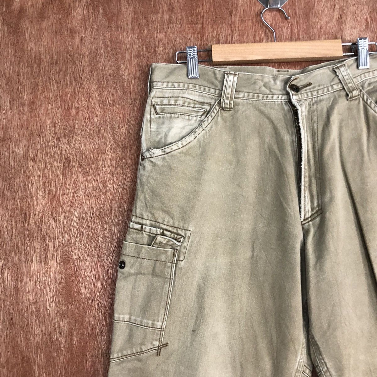 Japanese Brand Vice United Multipocket Cargo Pants #c825 Size US 31 - 5 Thumbnail