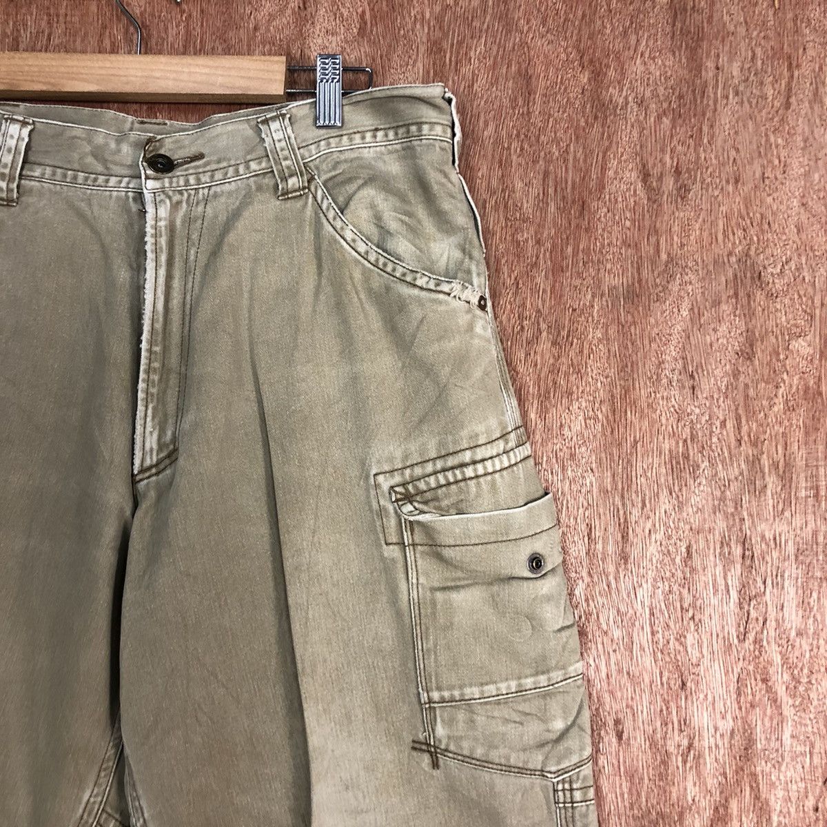 Japanese Brand Vice United Multipocket Cargo Pants #c825 Size US 31 - 4 Thumbnail