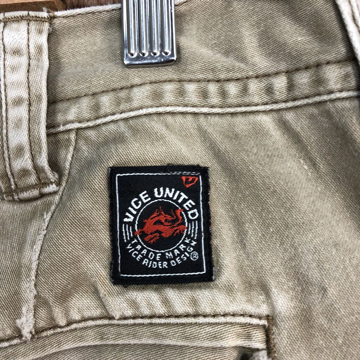 Japanese Brand Vice United Multipocket Cargo Pants #c825 Size US 31 - 12 Thumbnail