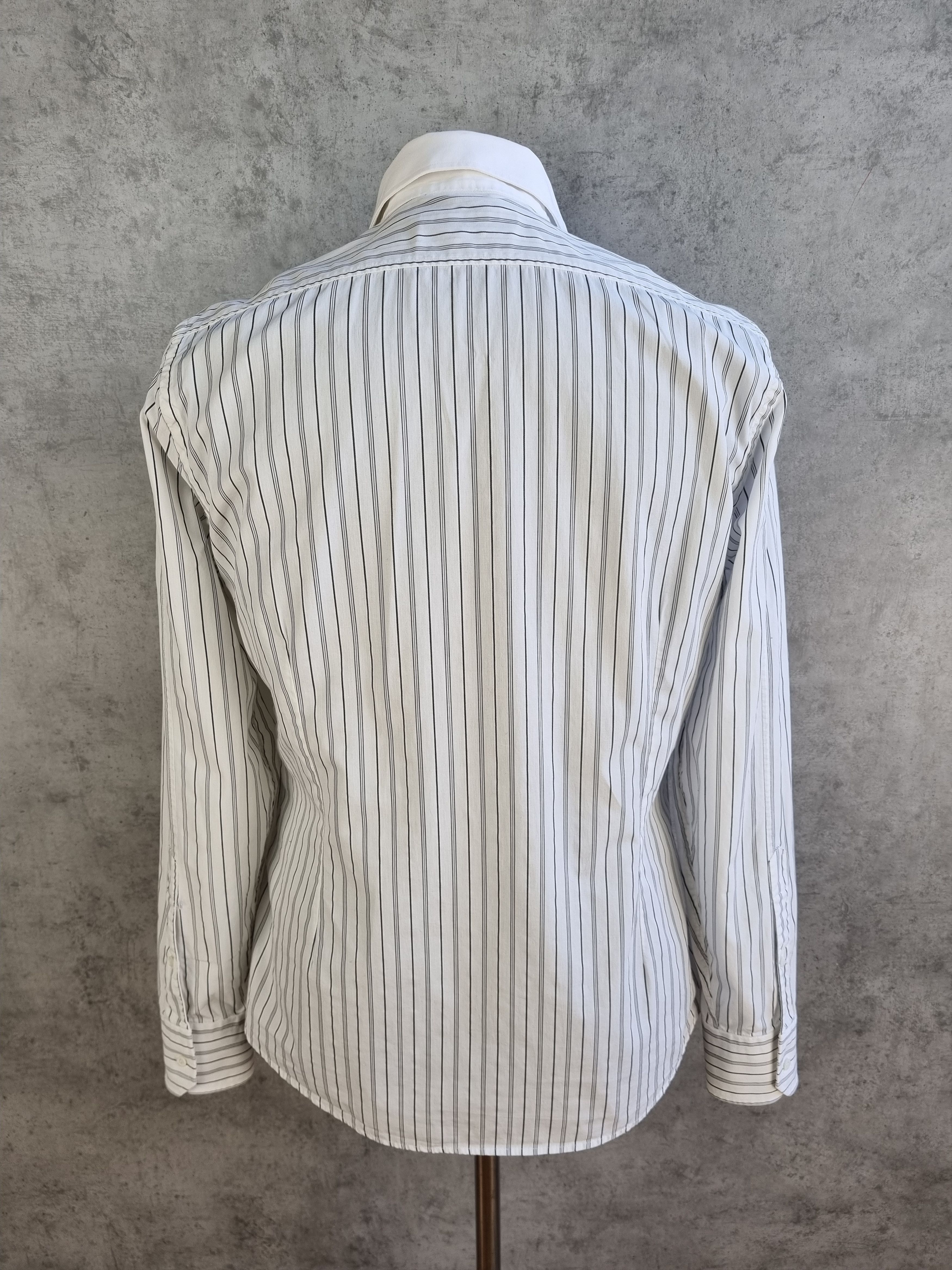 Gucci × Tom Ford × Vintage Gucci Slim Fit Cotton Stripes Shirt TOM FORD Era Size US S / EU 44-46 / 1 - 7 Thumbnail