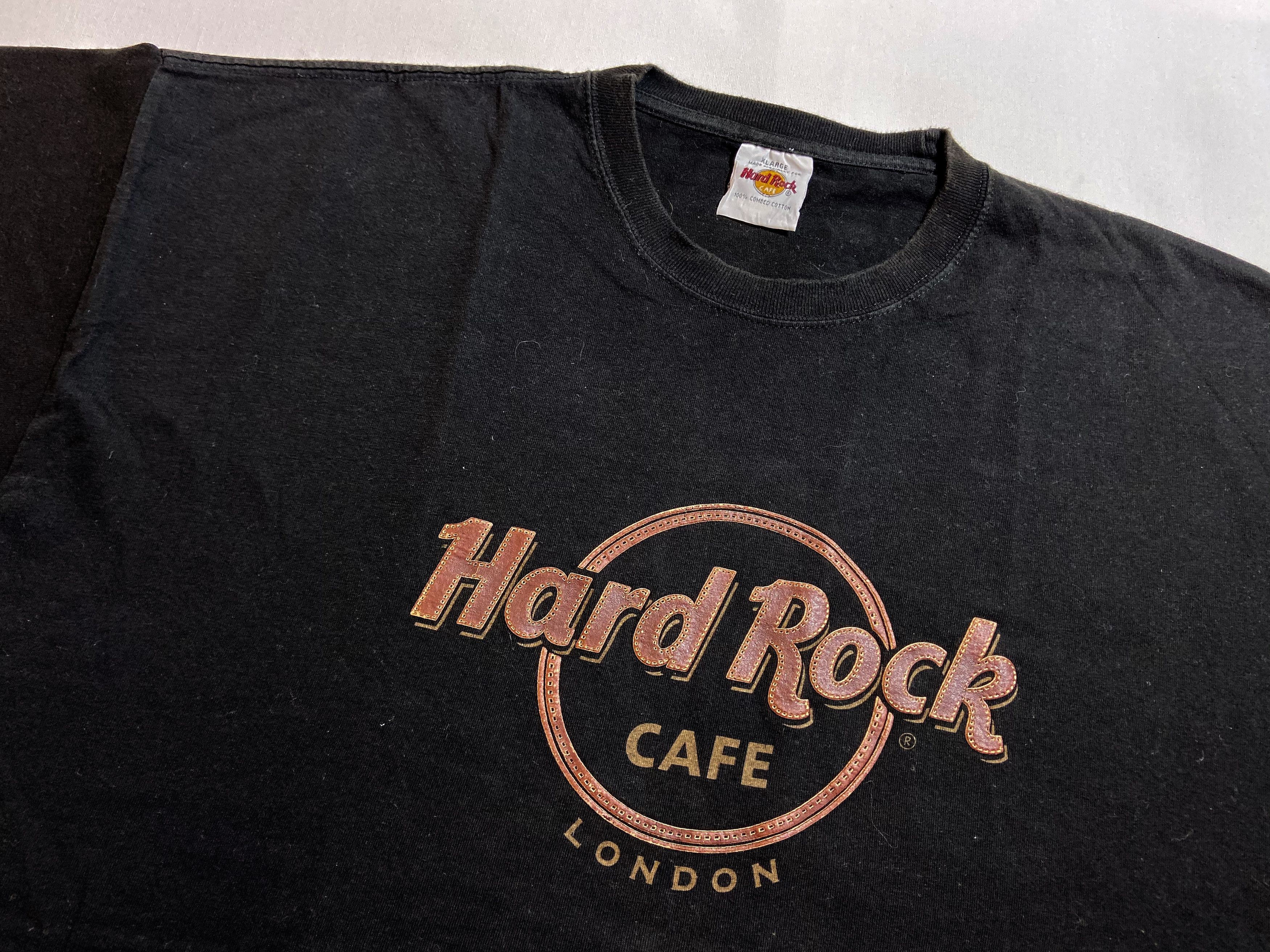 Hard Rock Cafe × Vintage Leather Patch Hard Rock Cafe London vintage tee Size US XL / EU 56 / 4 - 7 Thumbnail