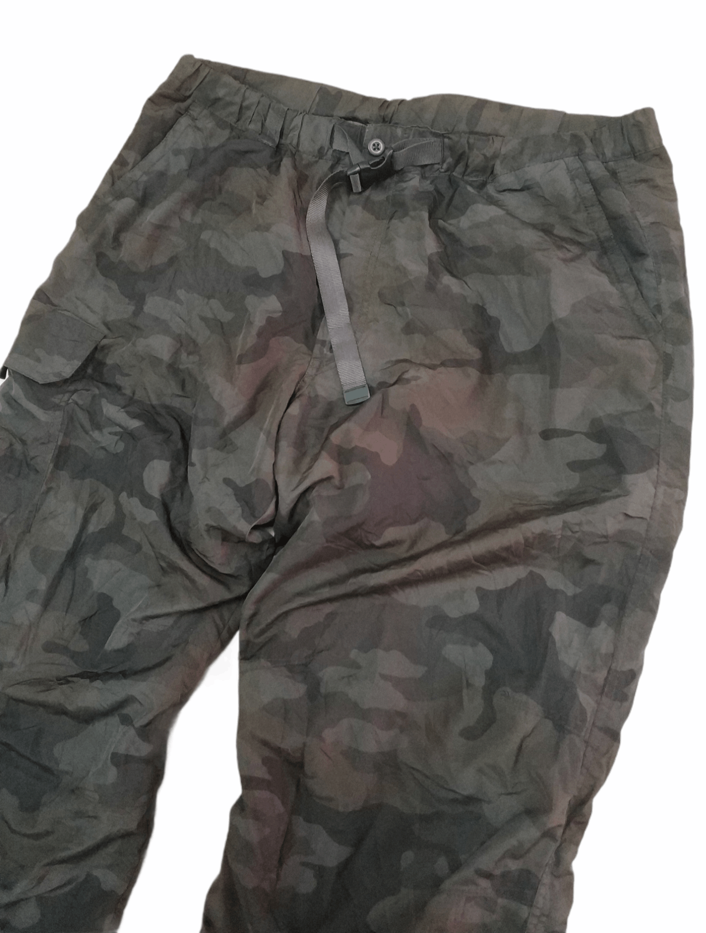 Pre-owned Uniqlo Camo Fleece Pants