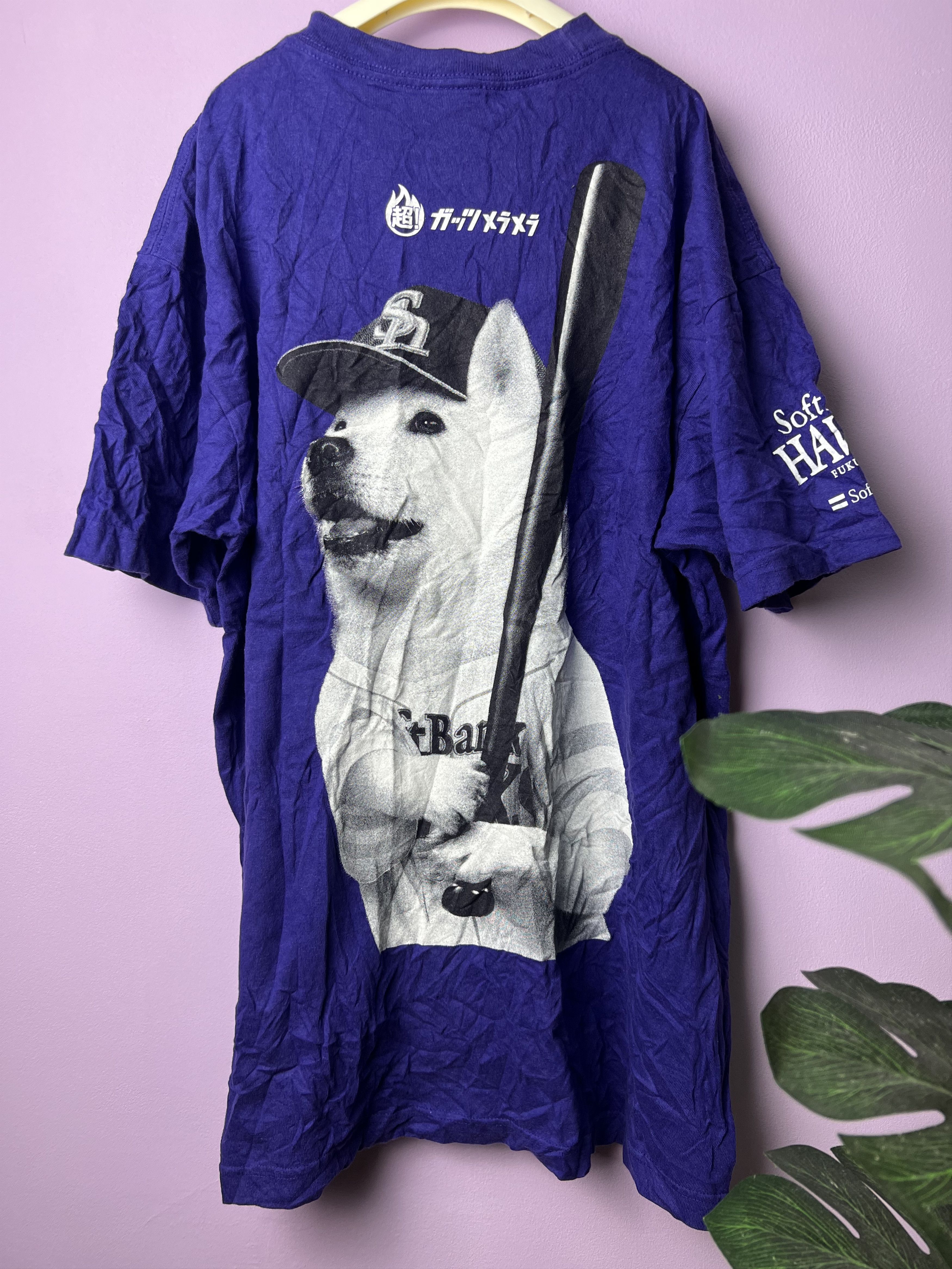 Beauty Beast 🔥Vintage Soft Bank Hawks Baseball Tees Size US M / EU 48-50 / 2 - 3 Thumbnail