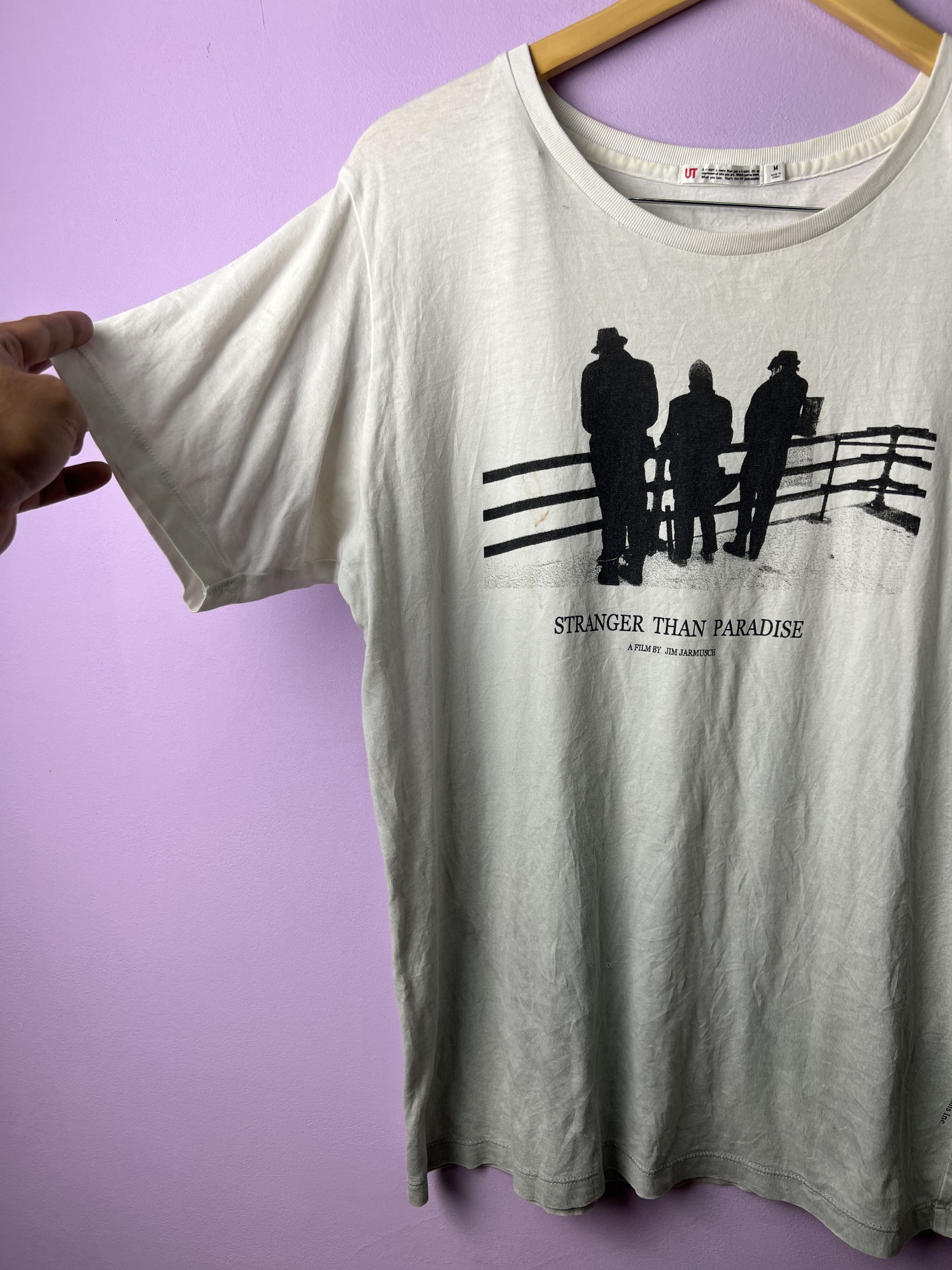 Japanese Brand 🔥Uniqlo Stranger Than Paradise Movie Tees Size US M / EU 48-50 / 2 - 6 Thumbnail