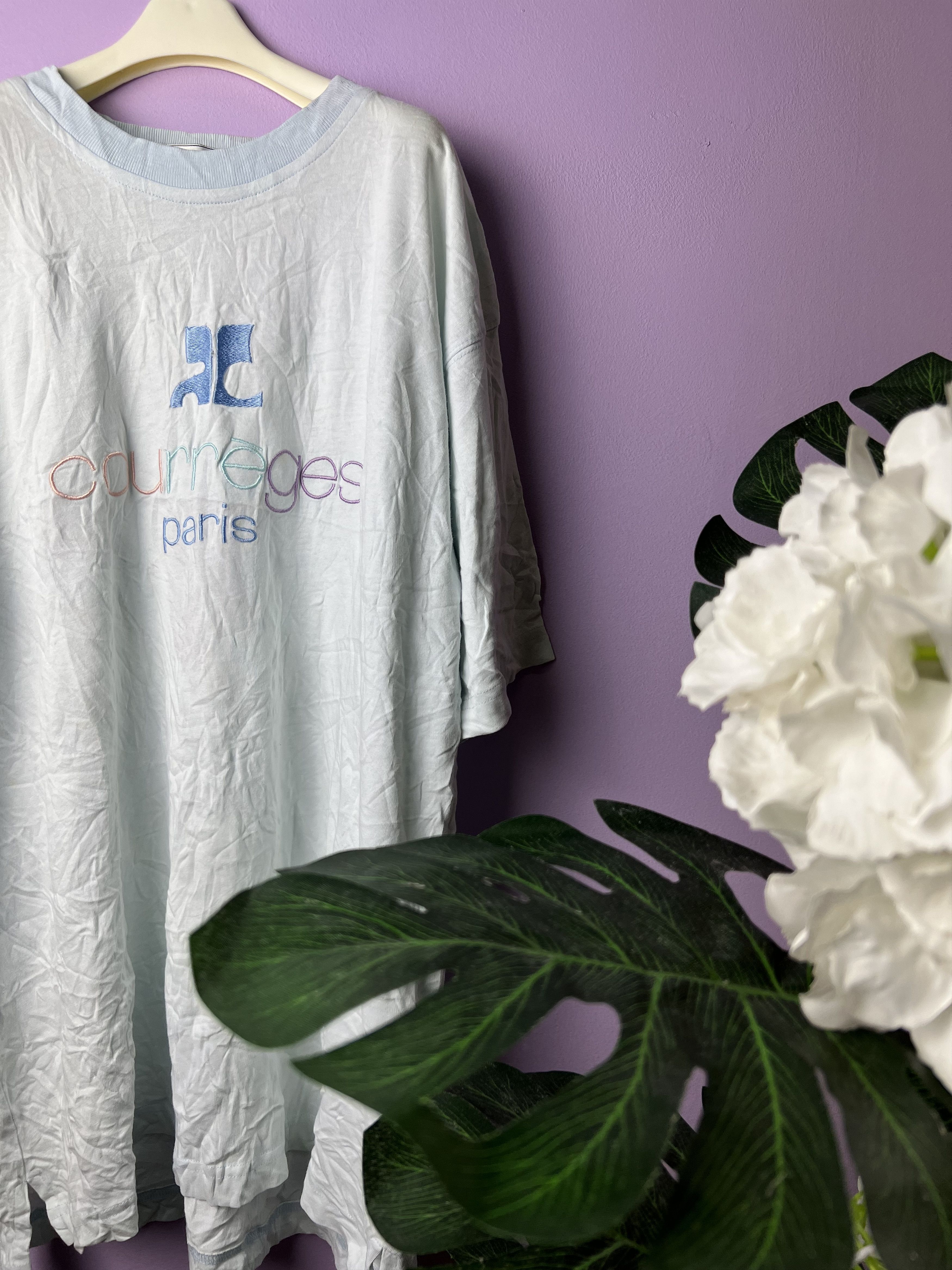 Andre Courreges 🔥Vintage Embroidery Courreges Paris Tees Size US M / EU 48-50 / 2 - 3 Thumbnail