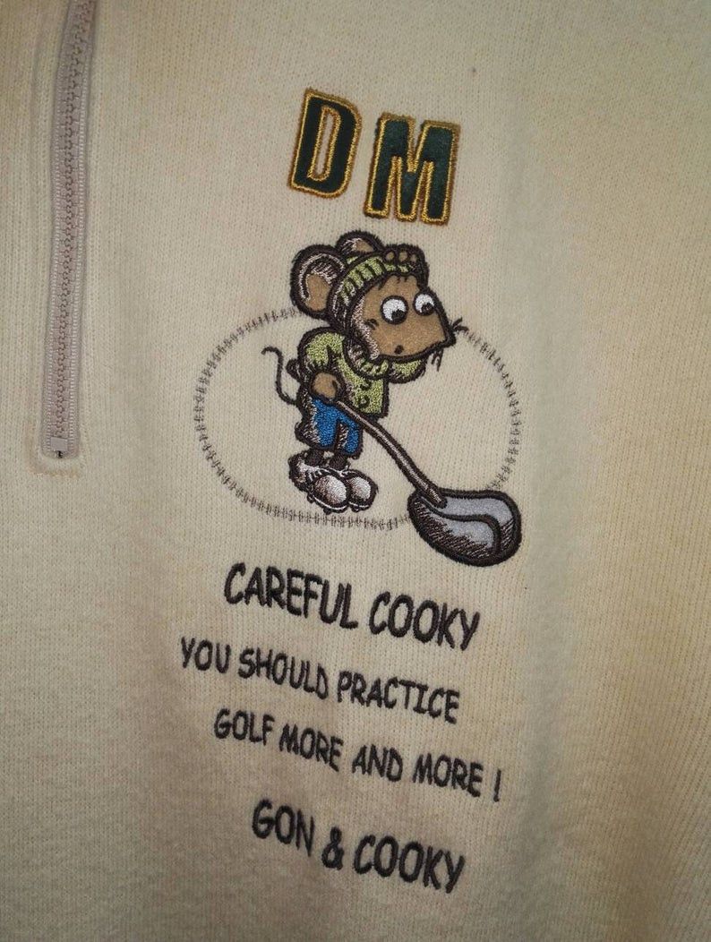 Vintage DOLCE MARGARITA ITALY Sweatshirt Embroidered Logo Size US M / EU 48-50 / 2 - 3 Thumbnail