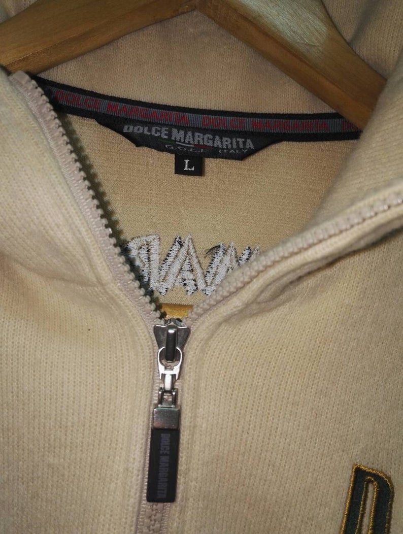 Vintage DOLCE MARGARITA ITALY Sweatshirt Embroidered Logo Size US M / EU 48-50 / 2 - 5 Thumbnail