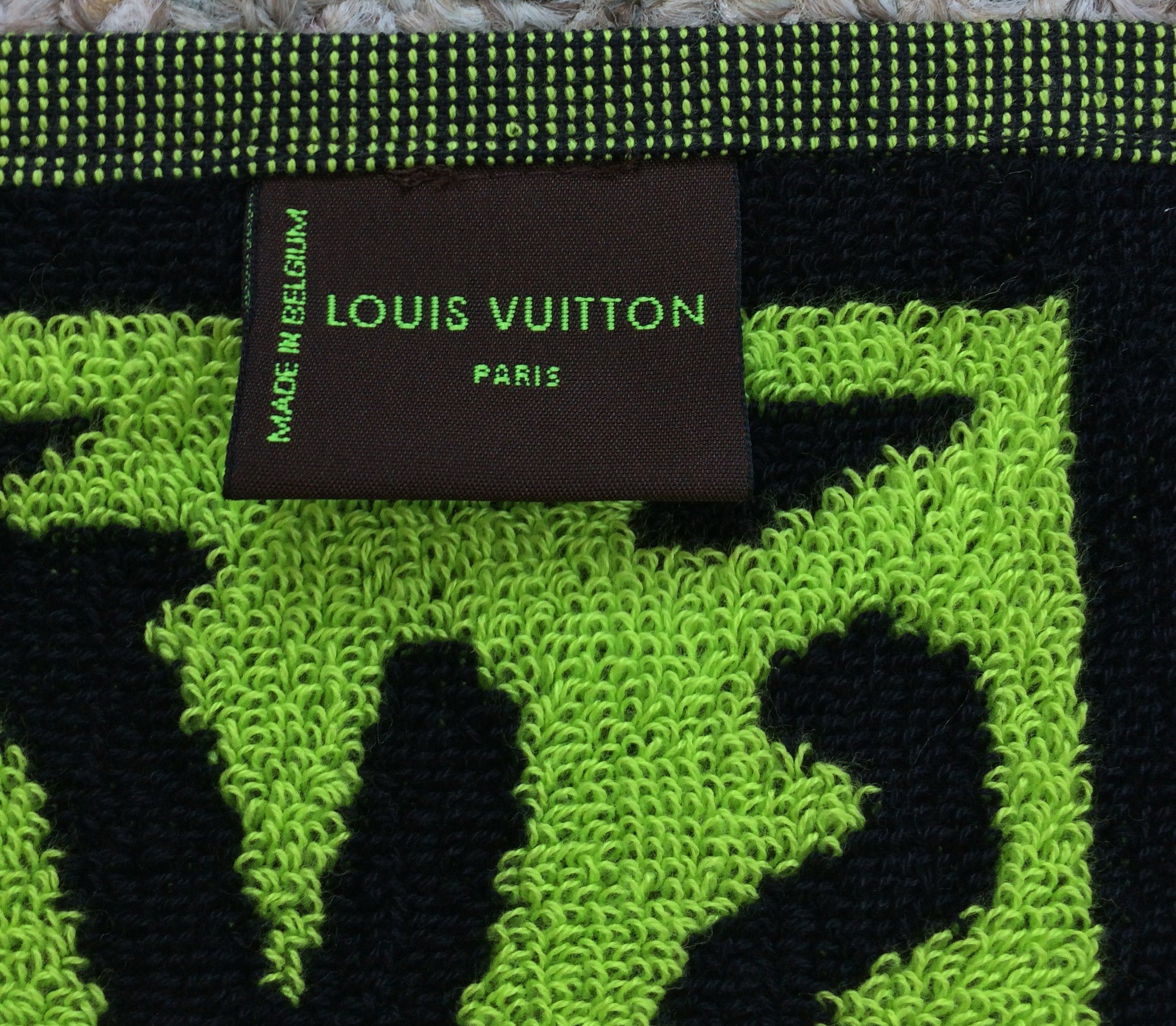 Louis Vuitton × Stephen Sprouse NEW F/W 2008 Louis Vuitton x Sprouse Graffiti Towel Size ONE SIZE - 4 Thumbnail