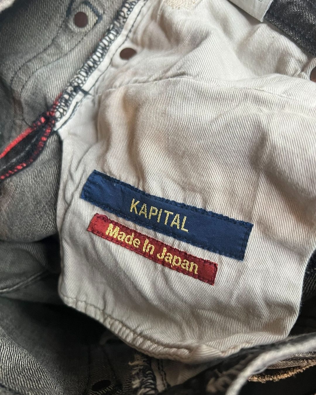 Kapital Kapital Jeans DMGD Size US 29 - 6 Thumbnail