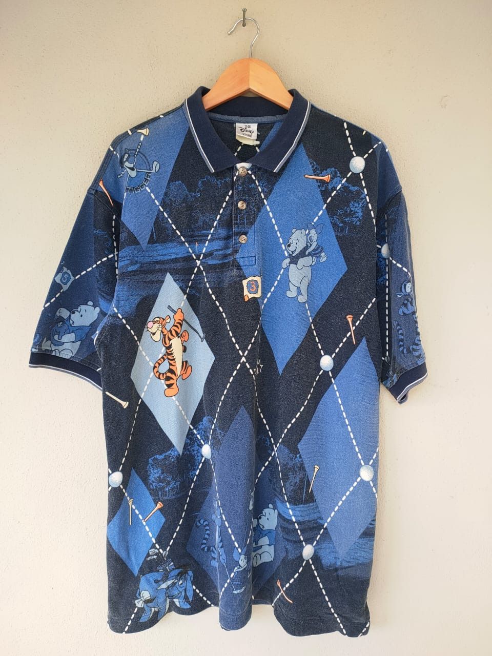 Cartoon Network Fullprint Winnie The Pooh Polo T Size US XL / EU 56 / 4 - 1 Thumbnail